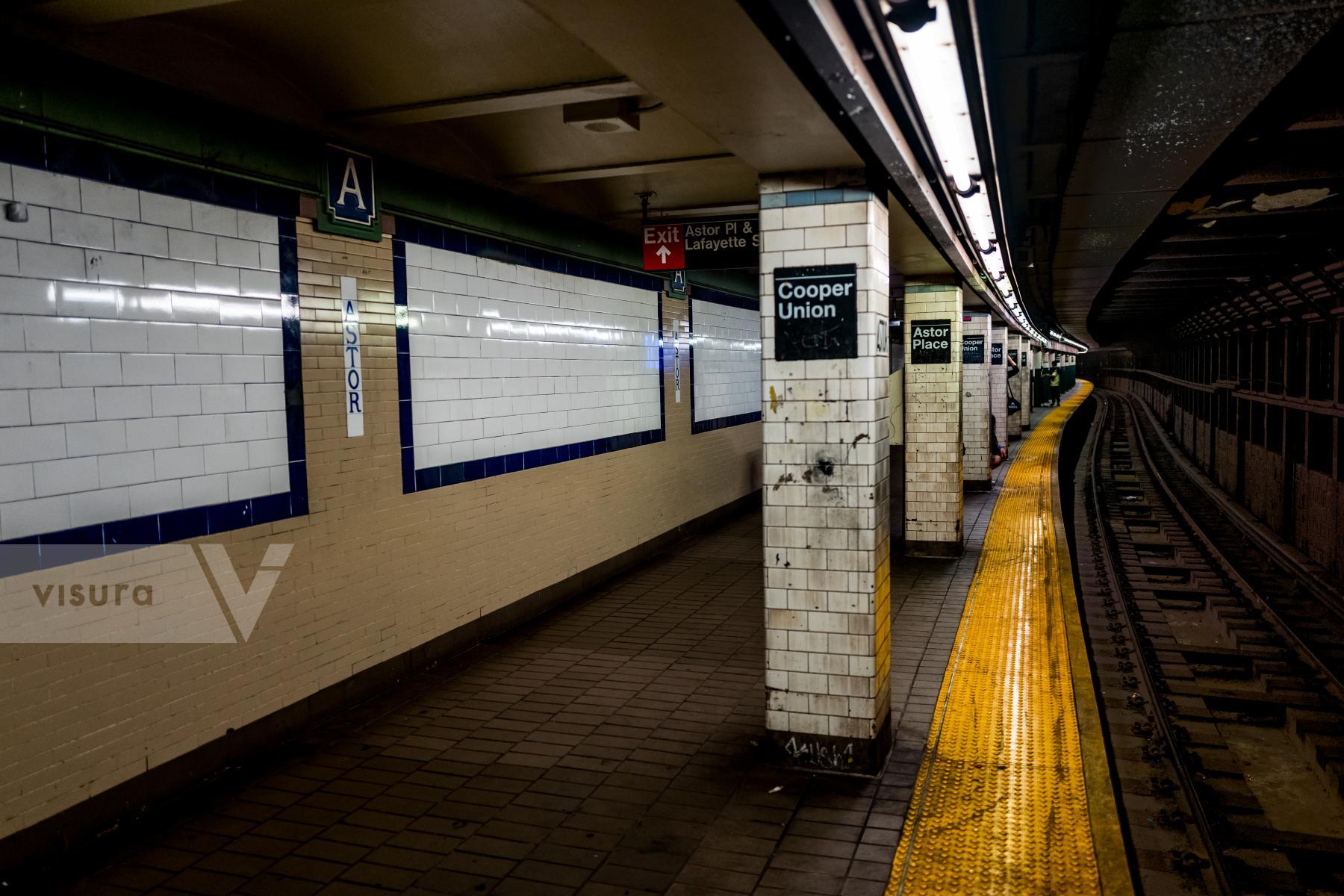 Purchase Astor Place Subway Station 170601080 by Kenneth Nelson