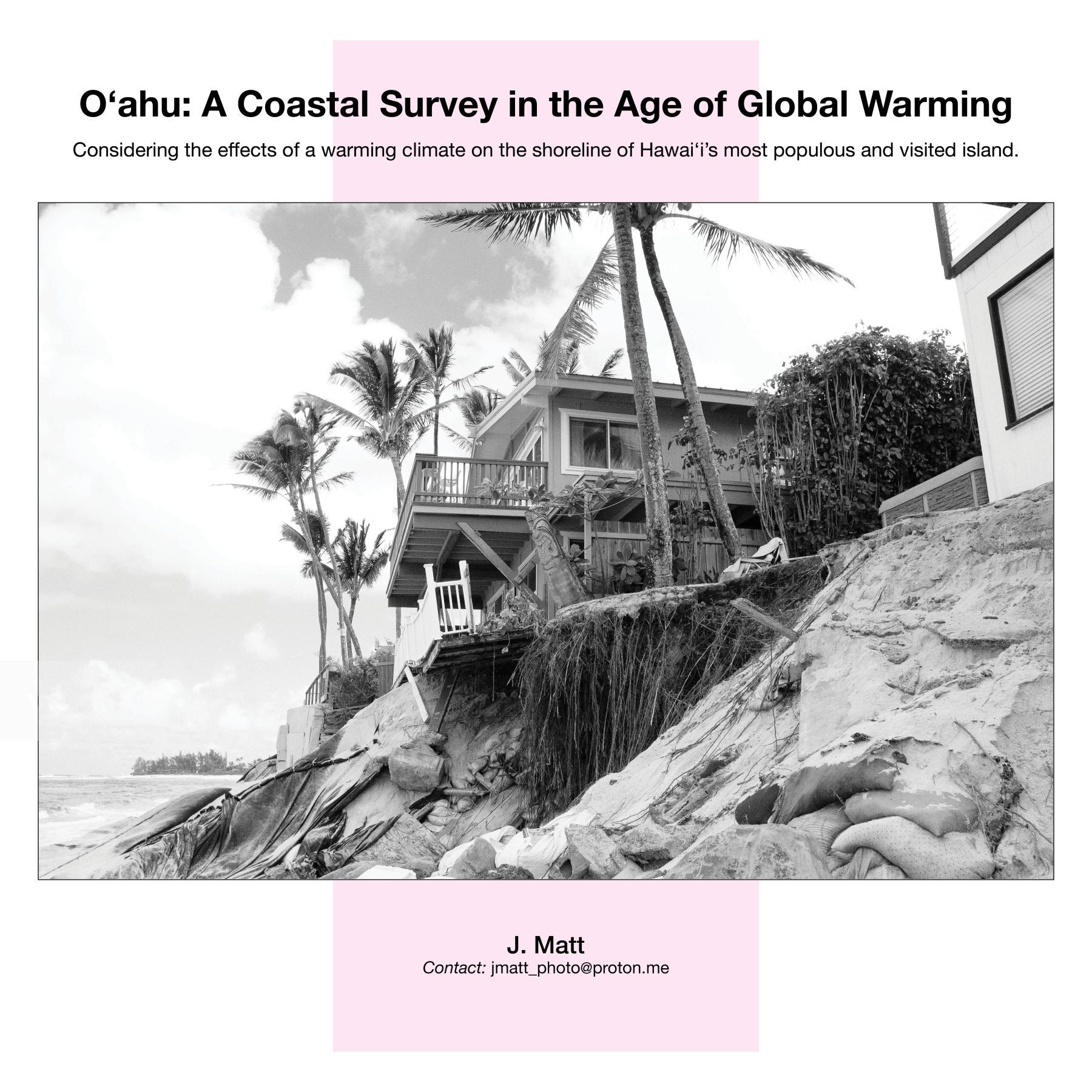 Purchase O‘ahu; A Coastal Survey in the Age of Global Warming by J. Matt