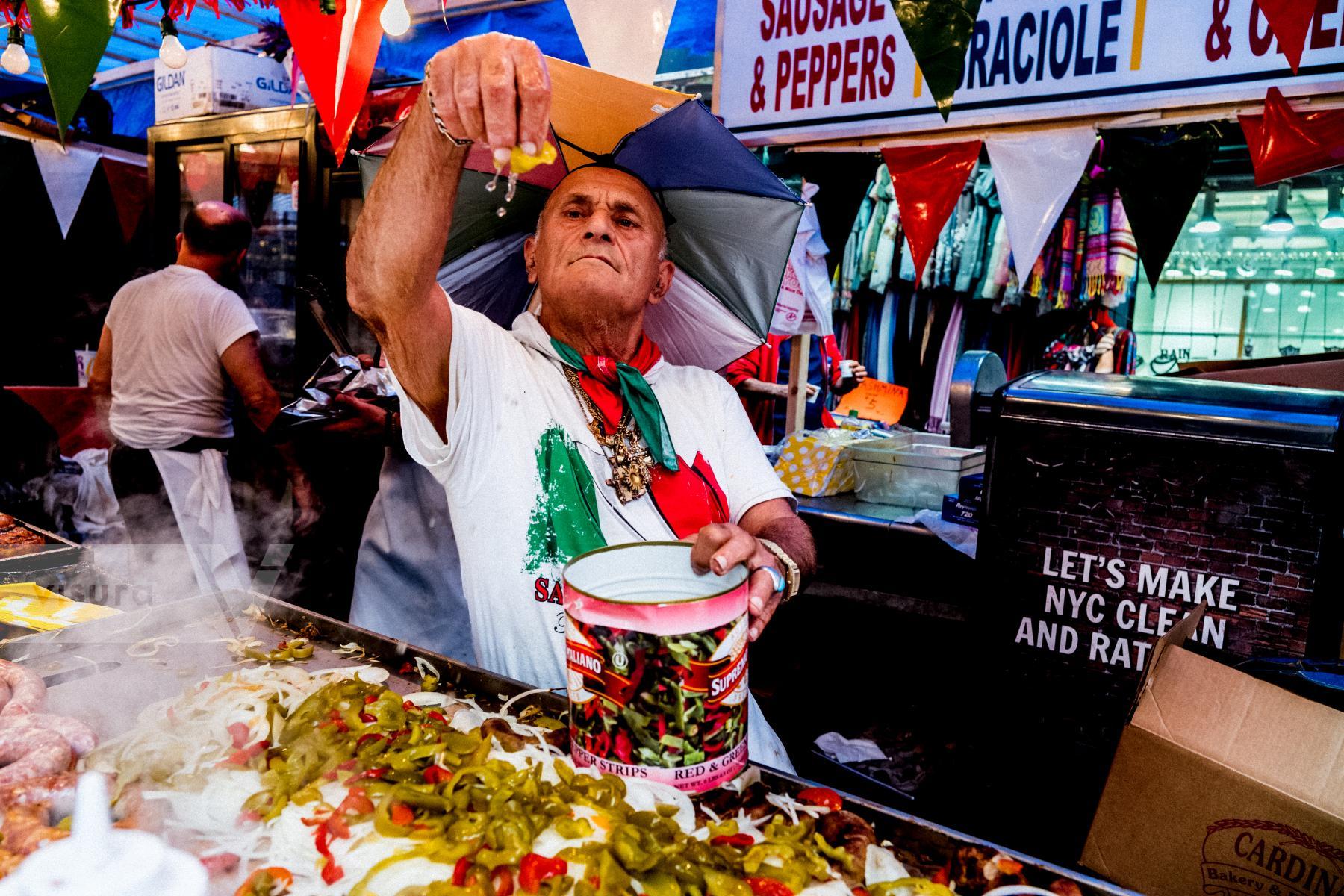 Purchase Feast of San Gennaro 180922306 by Kenneth Nelson
