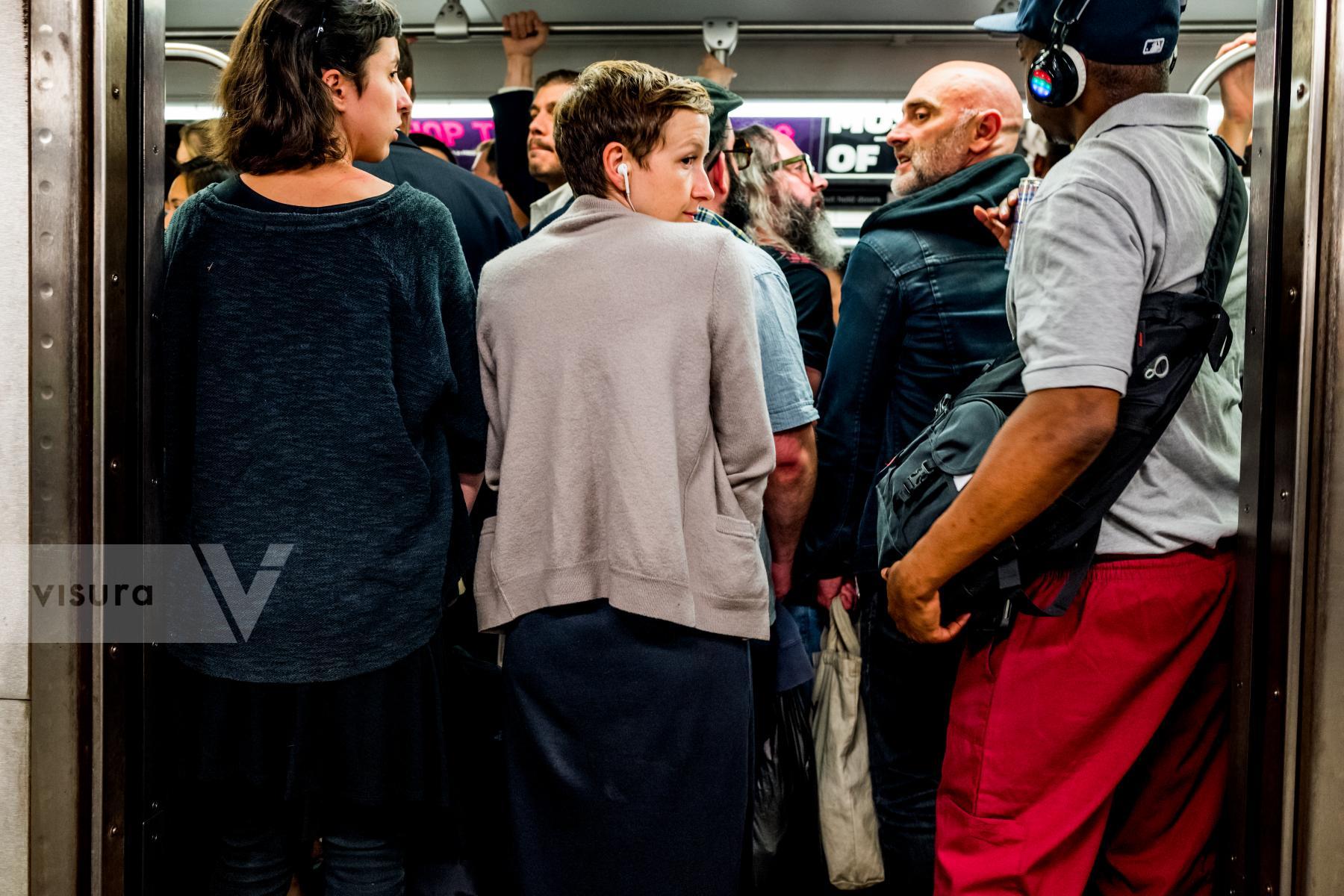 Purchase Rush Hour/NYC Subway 160610056 by Kenneth Nelson