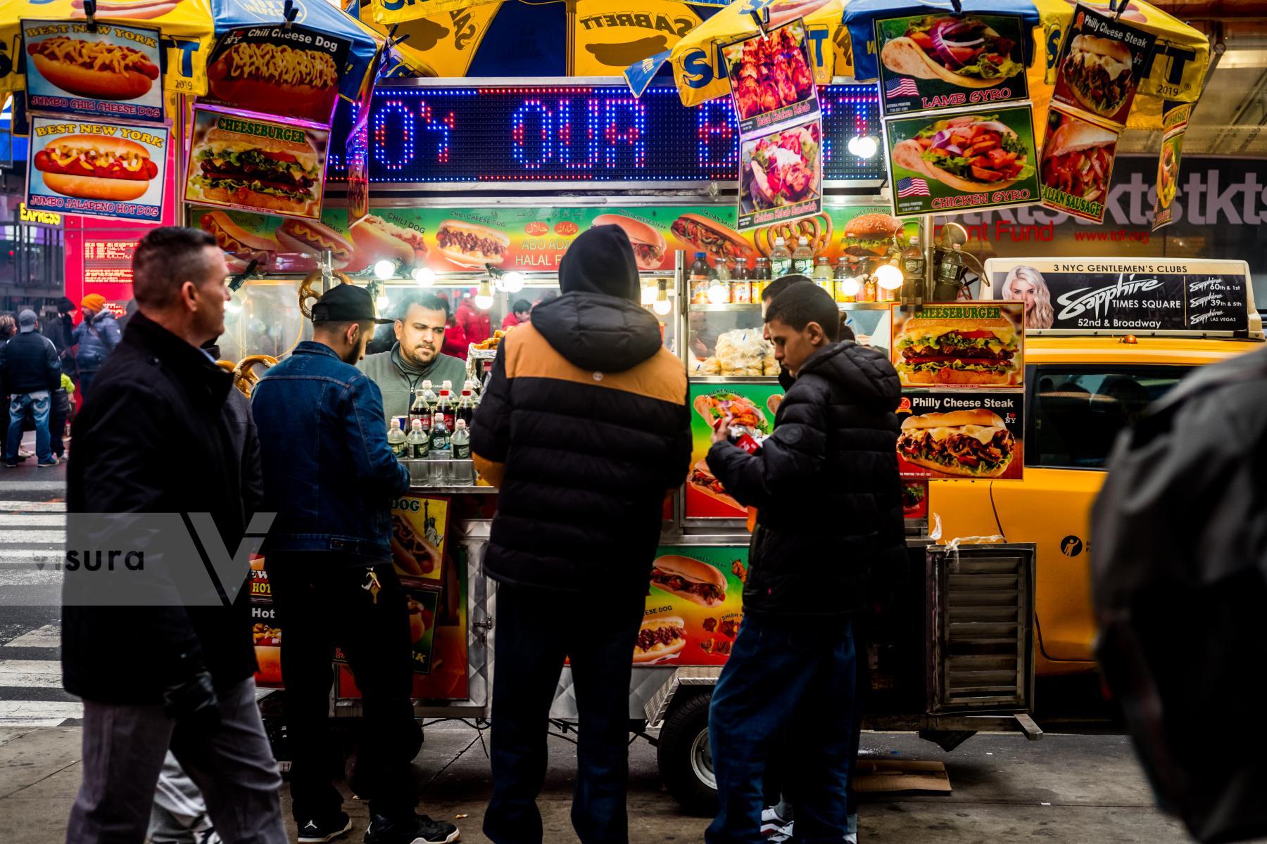 Purchase Street Food Vendor 2002201046 by Kenneth Nelson