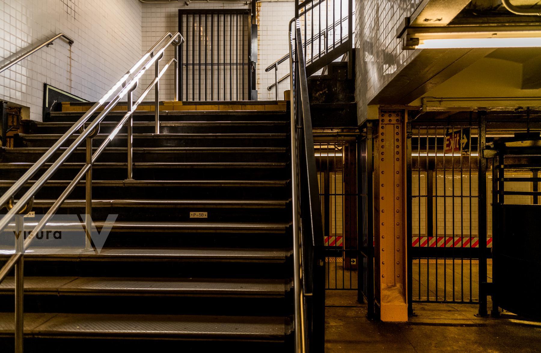 Purchase Subway Entrance 200215002 by Kenneth Nelson