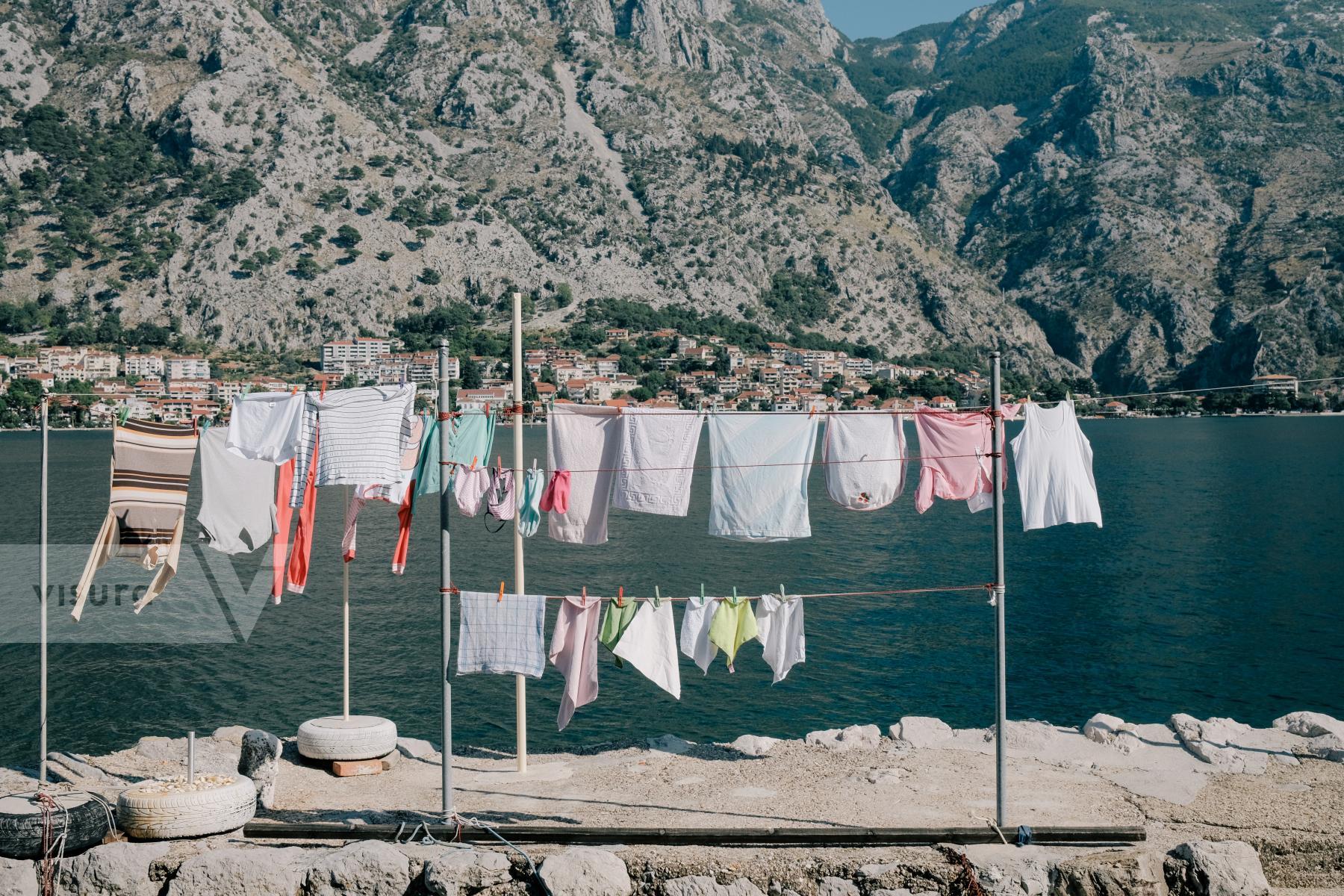 Purchase Laundry Day, Kotor by Nick St.Oegger