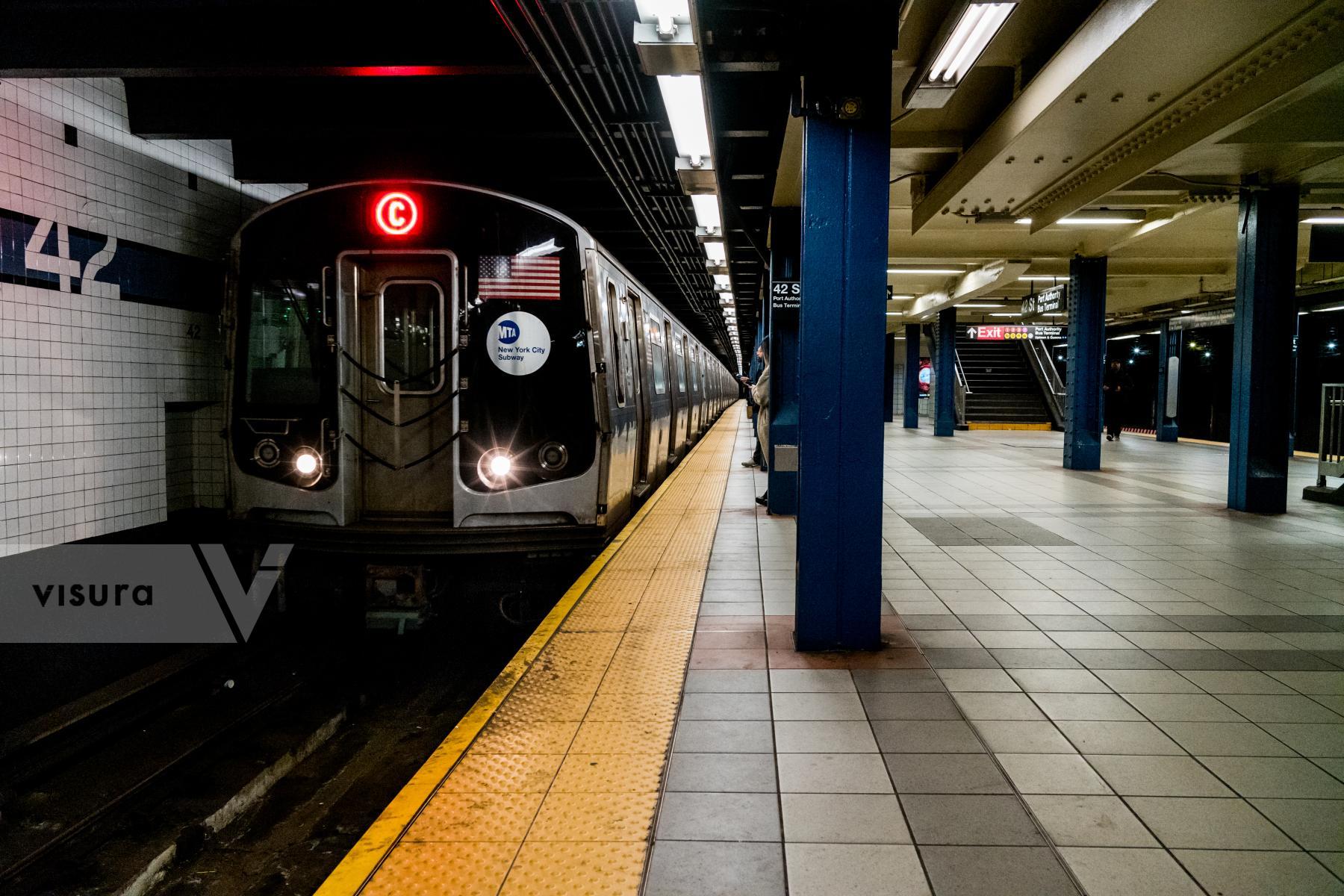Purchase Rush Hour/NYC Subway 200313063 by Kenneth Nelson