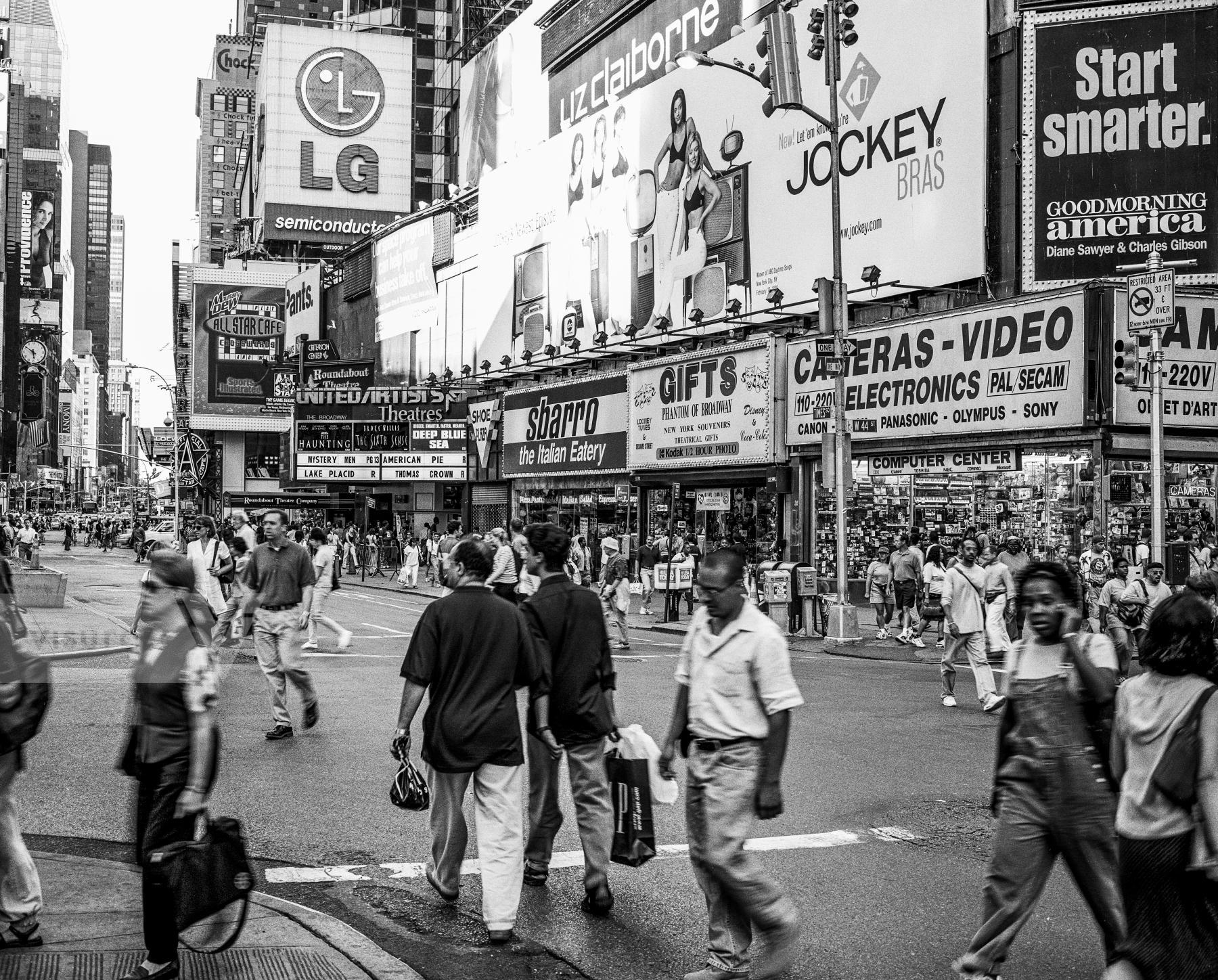 Purchase Street of Times Square 9908-07-06 by Kenneth Nelson