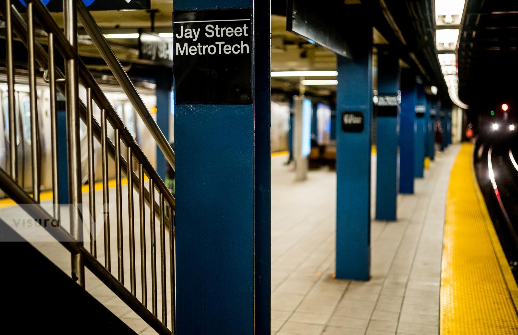 Purchase Jay Street Subway Station 200321042 by Kenneth Nelson