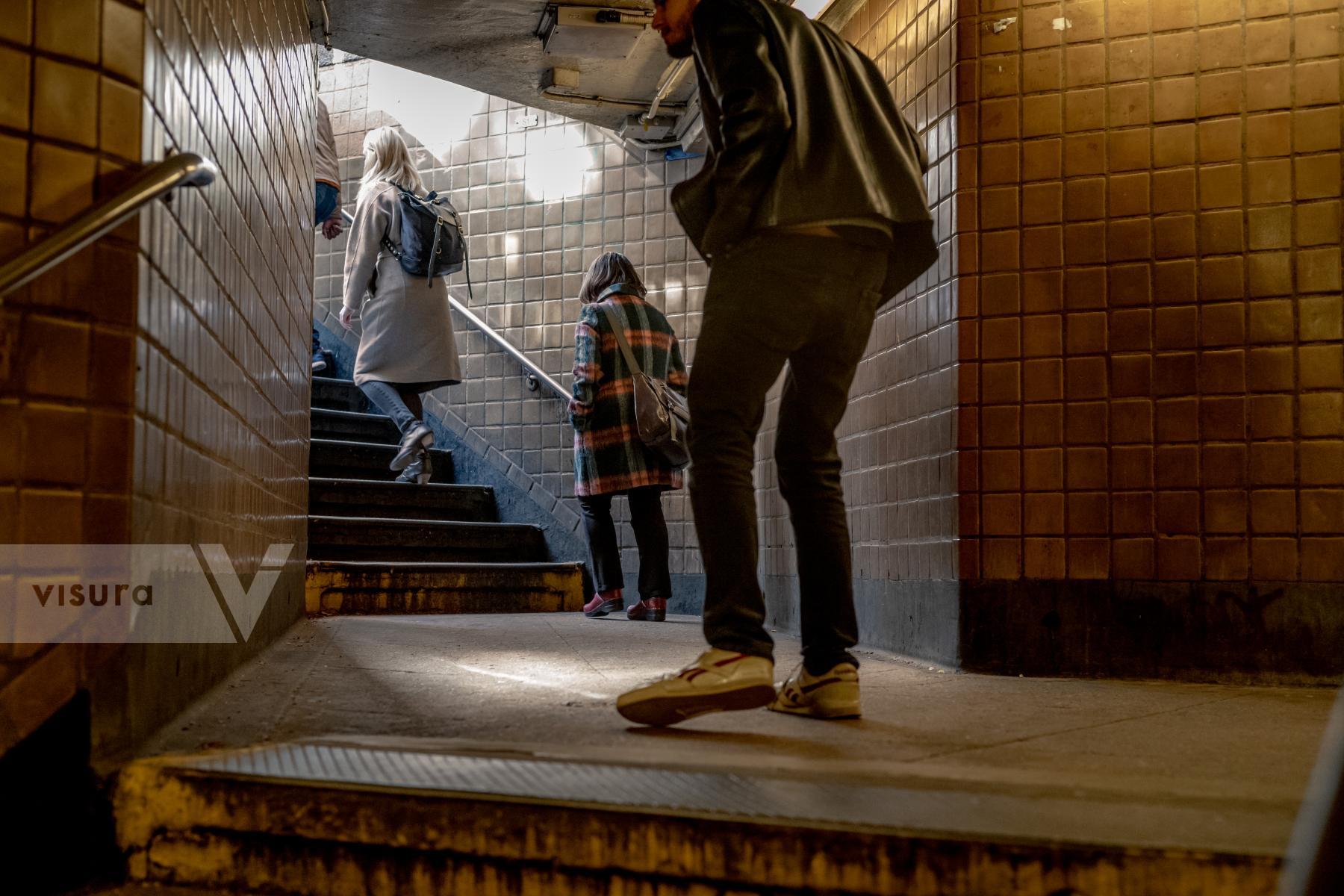 Purchase Subway Entrance/Exit 191109022 by Kenneth Nelson