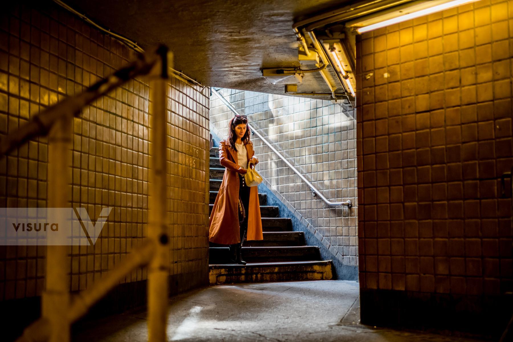 Purchase Subway Entrance/Exit 191109039 by Kenneth Nelson