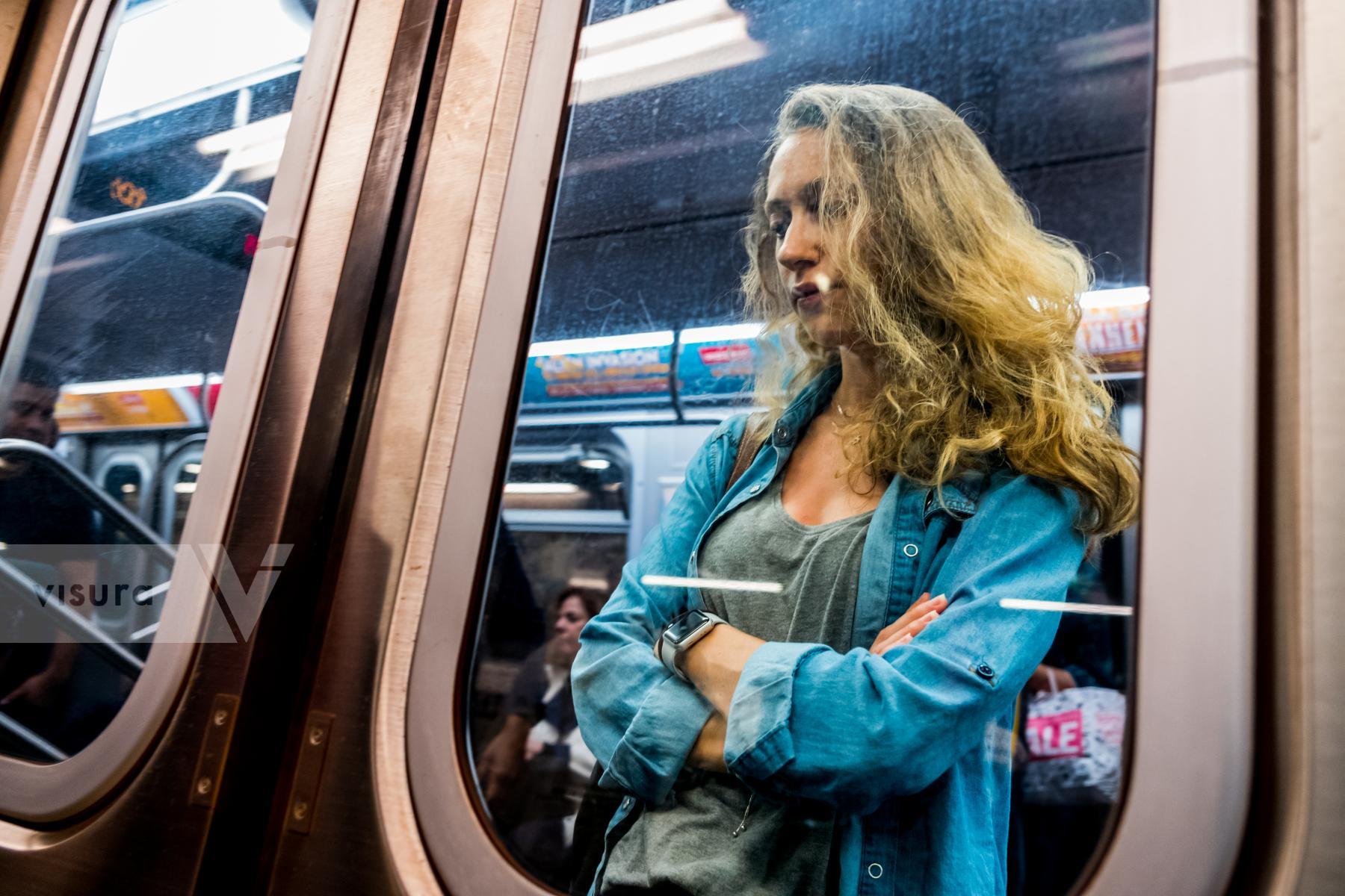 Purchase Rush Hour/NYC Subway 190605188 by Kenneth Nelson