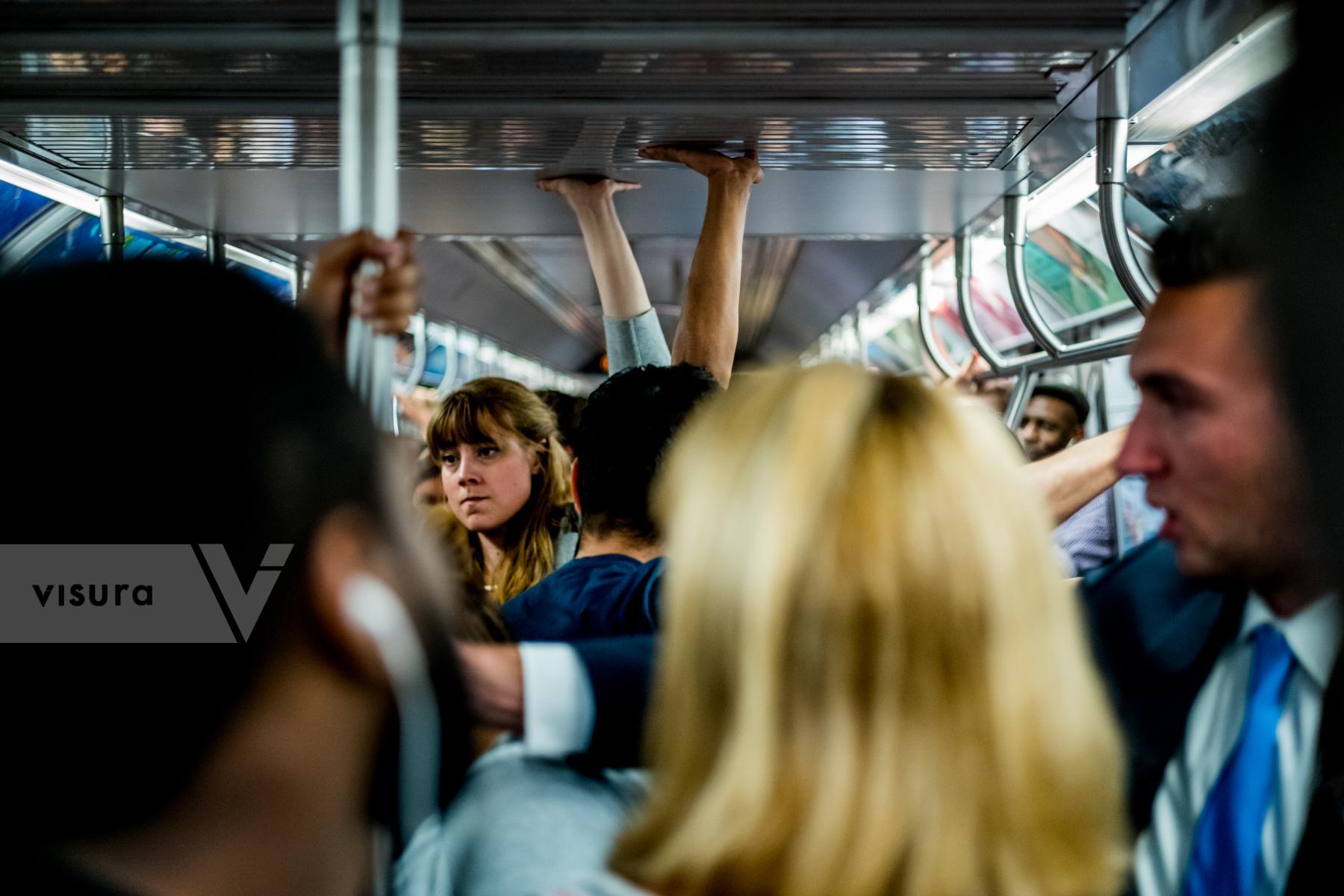 Purchase Rush Hour/NYC Subway 180919004 by Kenneth Nelson