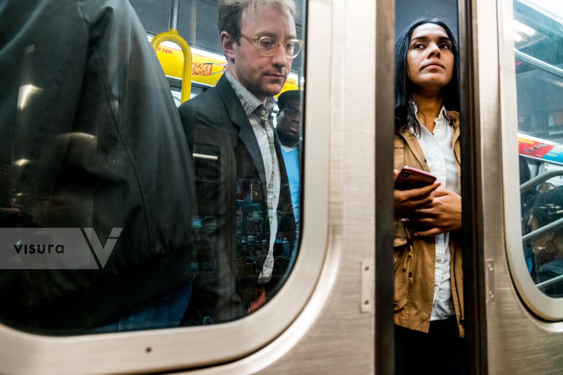 Purchase Rush Hour/NYC Subway 190510184 by Kenneth Nelson