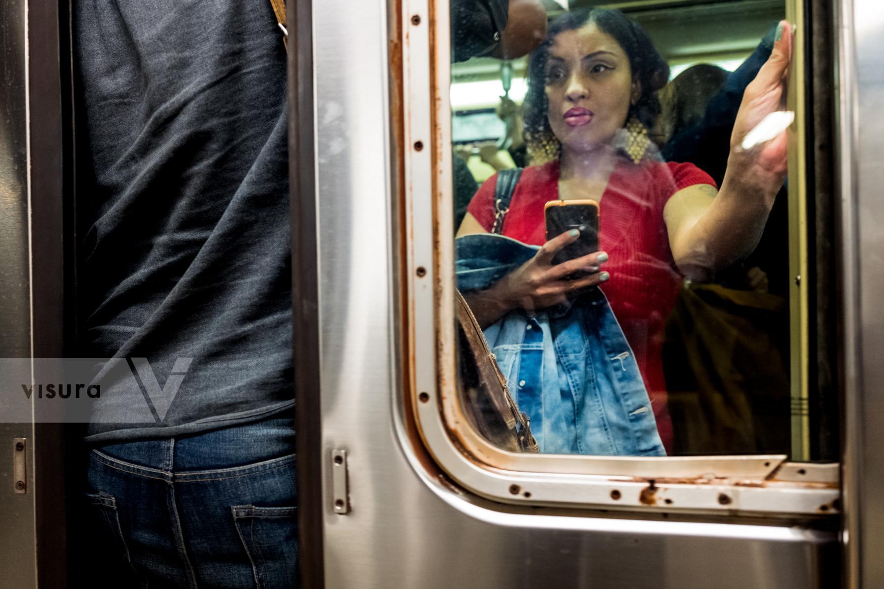 Purchase Rush Hour/NYC Subway 161007619 by Kenneth Nelson