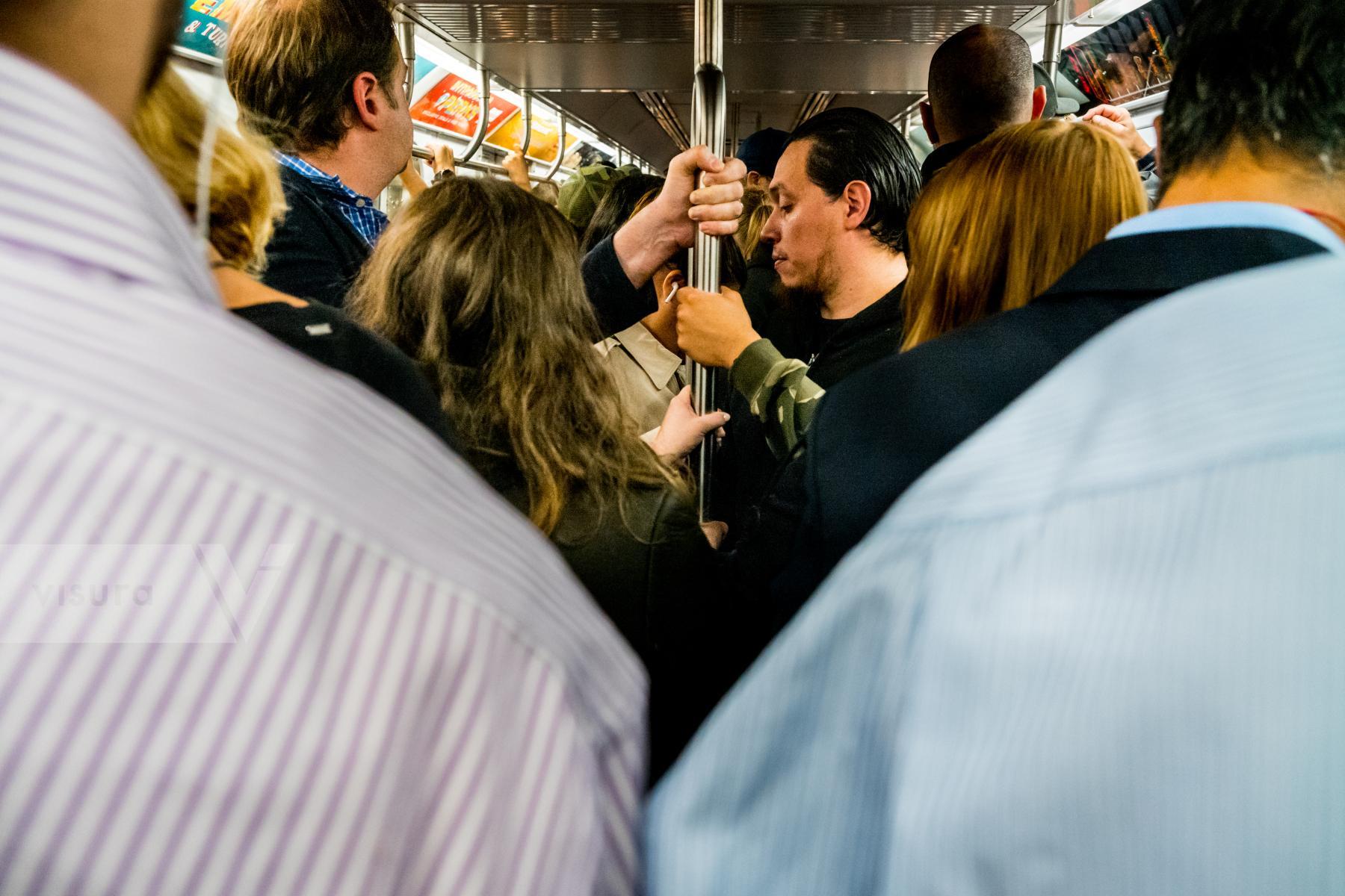 Purchase Rush Hour/NYC Subway 191024016 by Kenneth Nelson