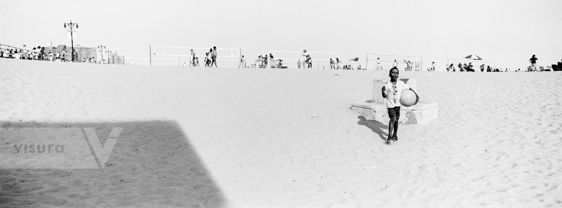 Purchase The Beach, Coney Island 080713116 by Kenneth Nelson