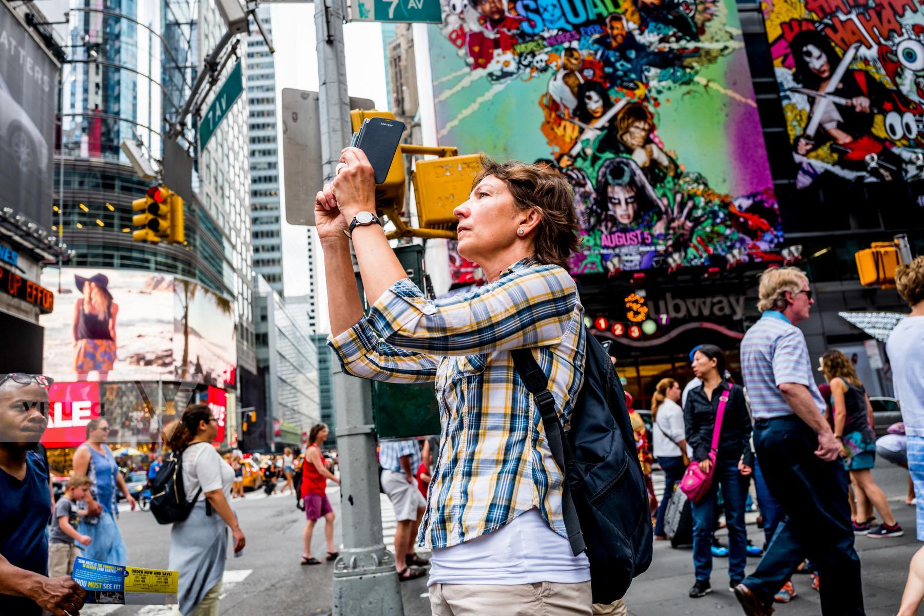 Purchase Streets of Times Square 160710009 by Kenneth Nelson