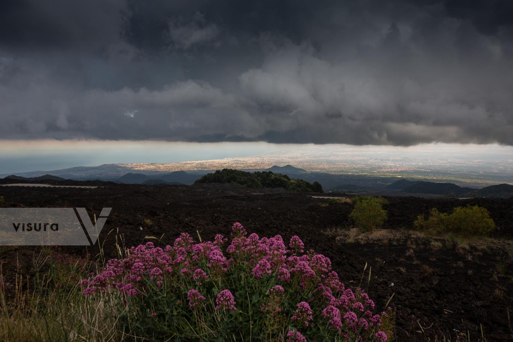 Purchase Catania from the Etna volcano by Nicola Ughi