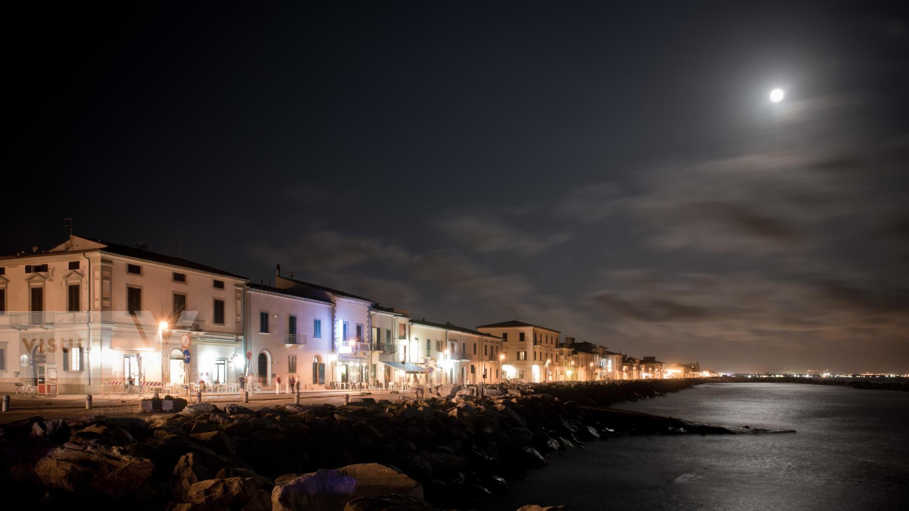 Purchase Marina di Pisa by night by Nicola Ughi