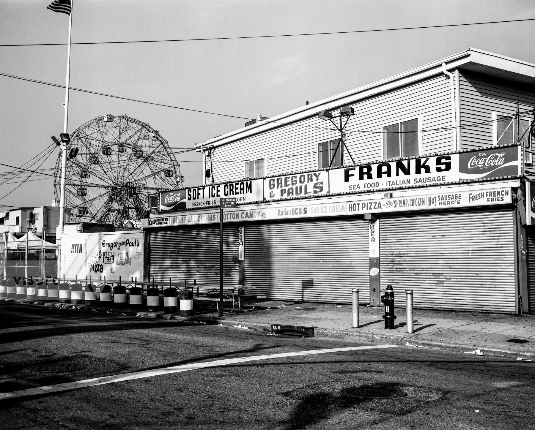 Purchase Sunrise on Coney Island 070616603 by Kenneth Nelson