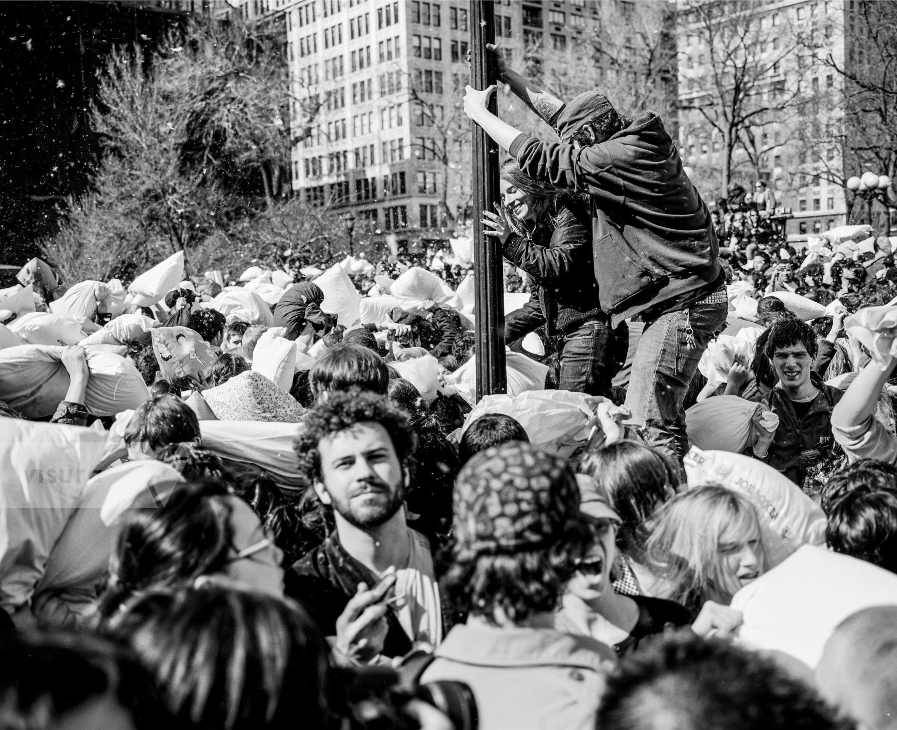 Purchase Pillow Fight 080322701 by Kenneth Nelson