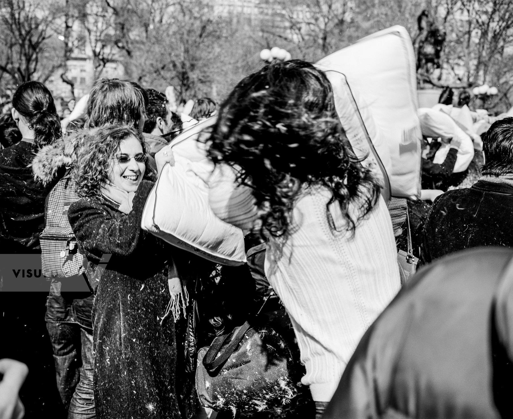 Purchase Pillow Fight 080322407 by Kenneth Nelson