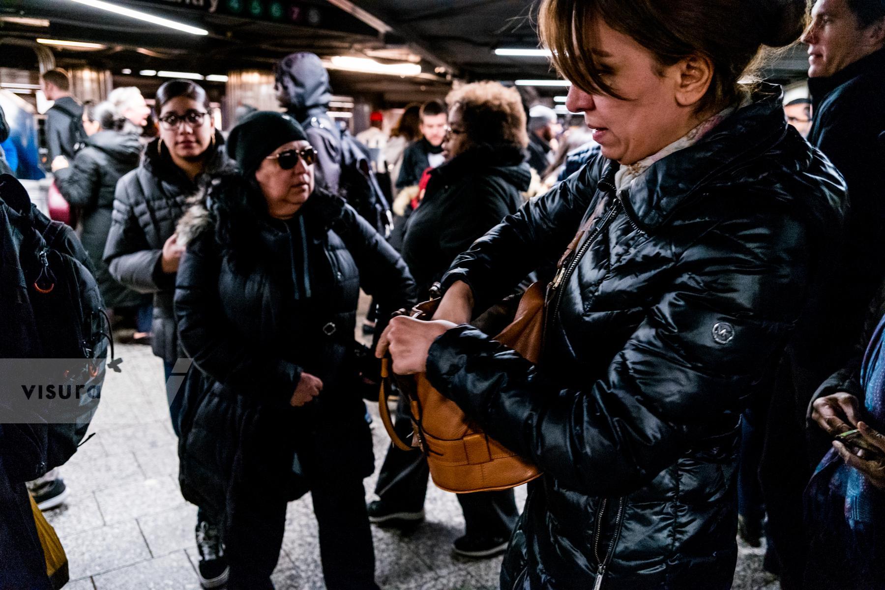 Purchase Rush Hour/NYC Subway 181129094 by Kenneth Nelson