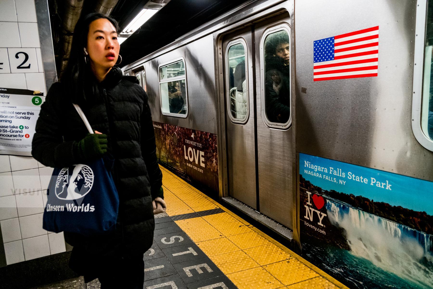 Purchase Rush Hour/NYC Subway 191213066 by Kenneth Nelson