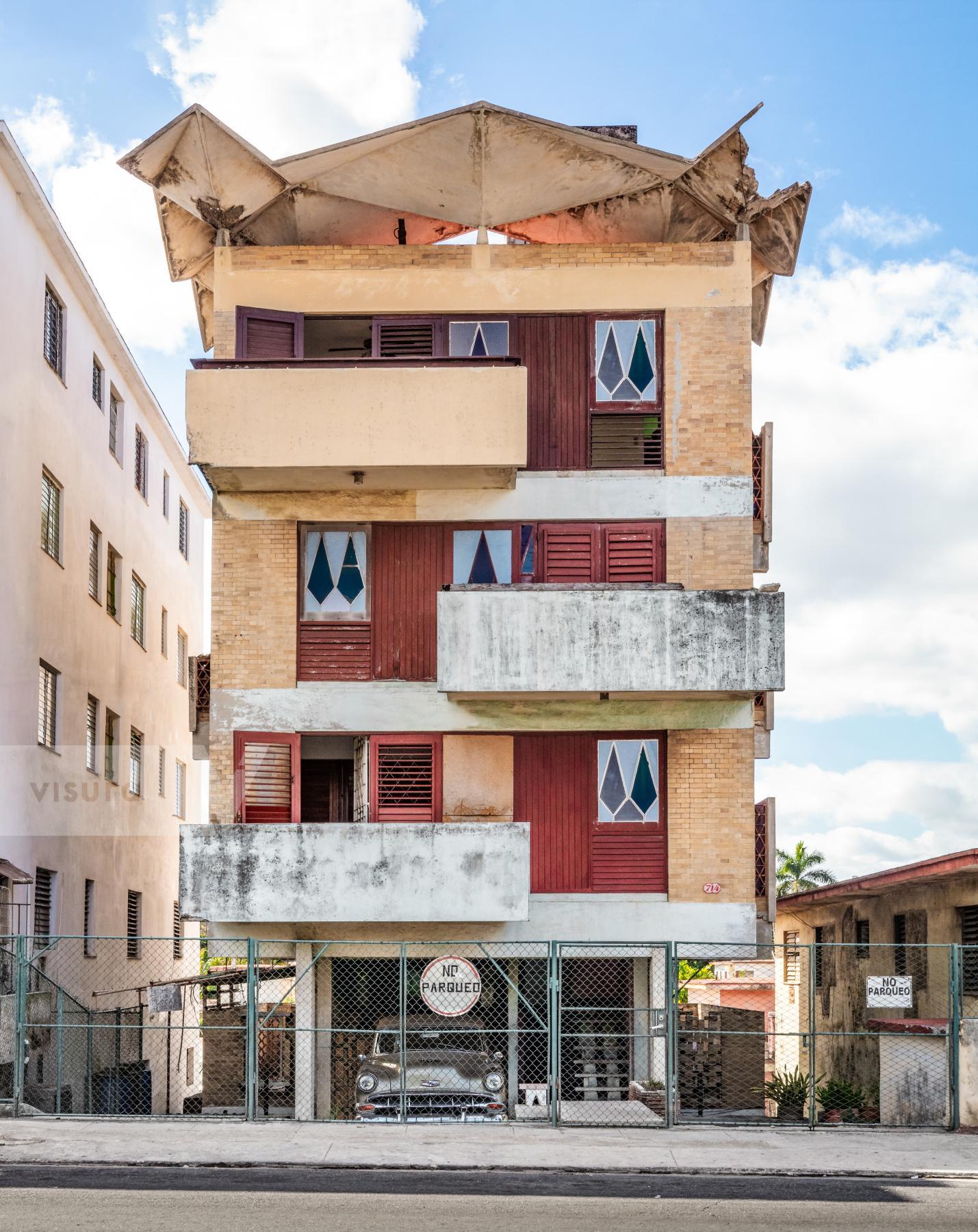 Purchase Apartment Building of Reynaldo Cue, Havana Cuba by Silvia Ros