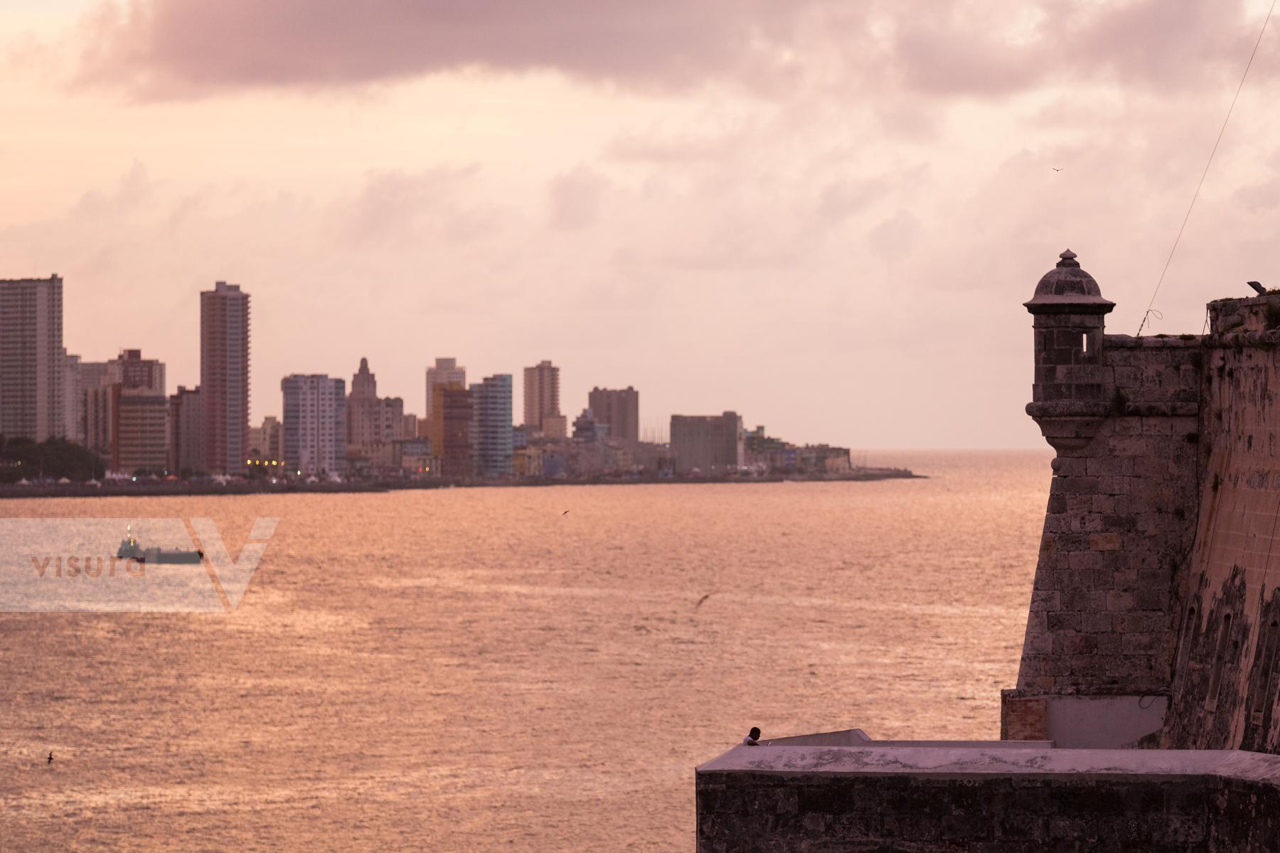 Purchase View of Havana from the Castillo de los Tres Reyes Magos del Morro. by Silvia Ros