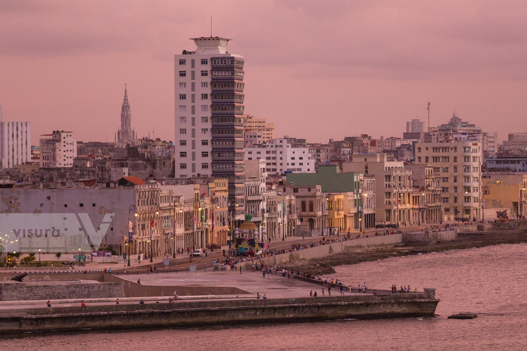 Purchase View of Havana from the Castillo de los Tres Reyes Magos del Morro. by Silvia Ros