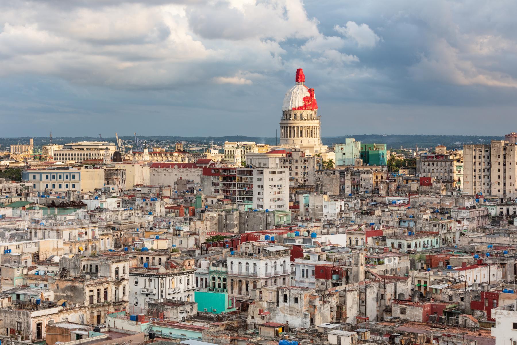 Purchase View of the Capital building and Old Havana by Silvia Ros