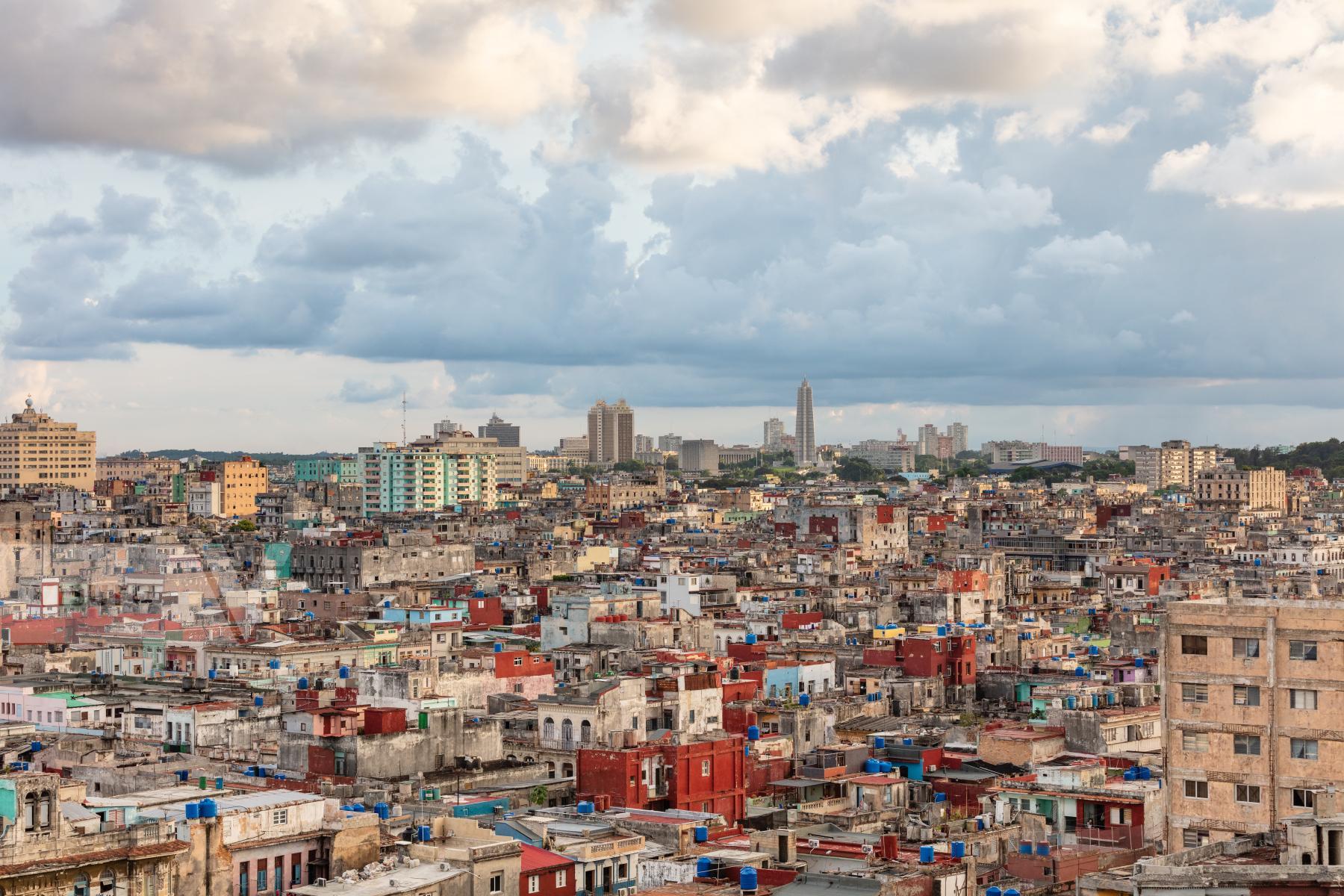 Purchase View of Havana from the Malecon towards the Marti Monument by Silvia Ros