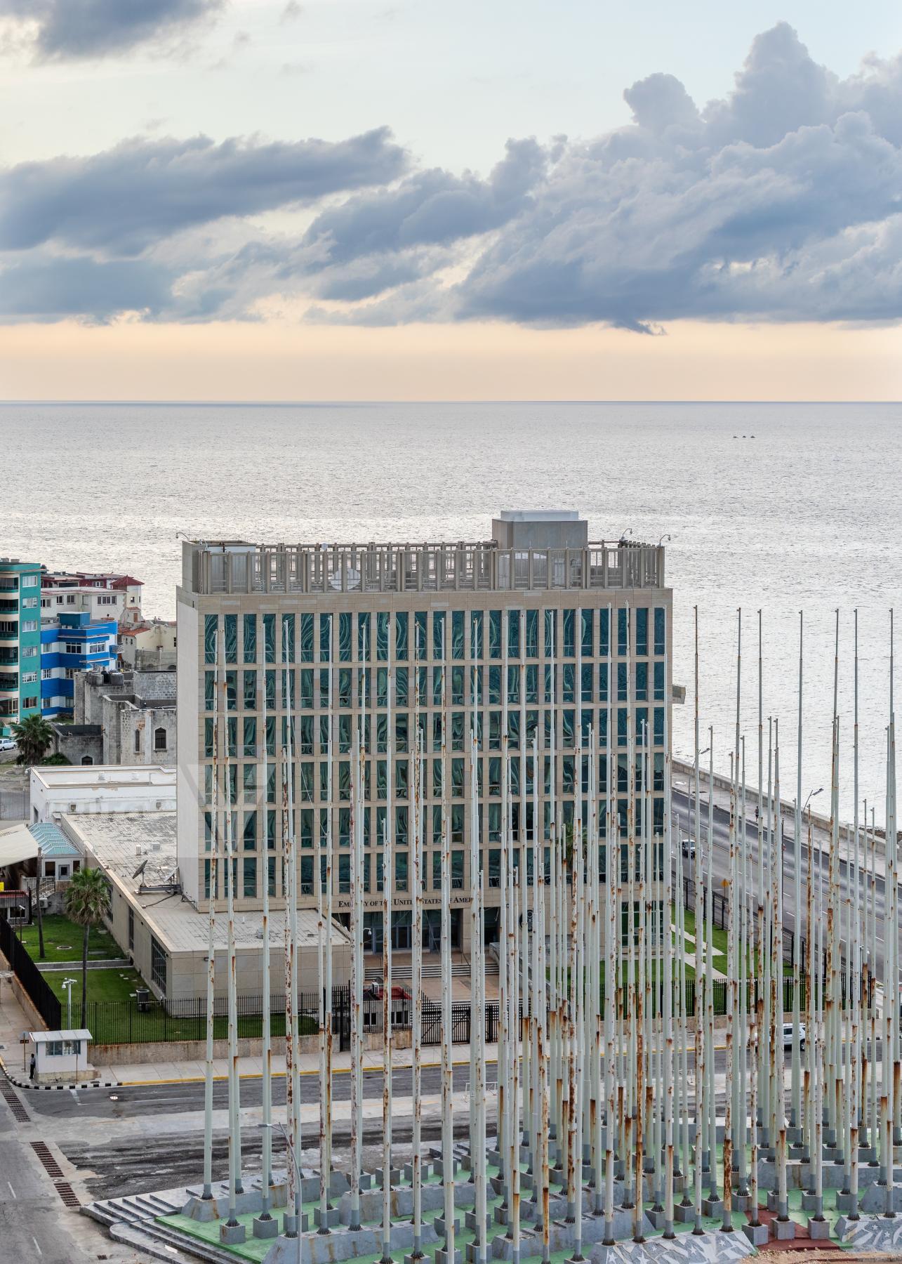 Purchase United States Embassy in Havana Cuba by Silvia Ros