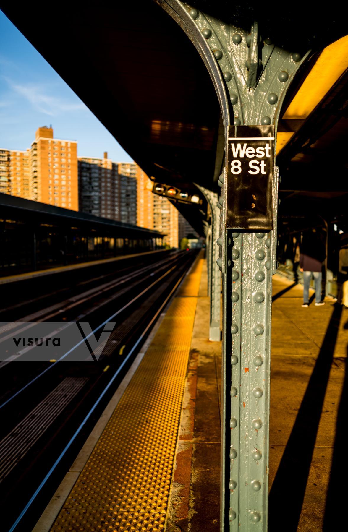 Purchase West 8th Street Subway Station 190915280 by Kenneth Nelson