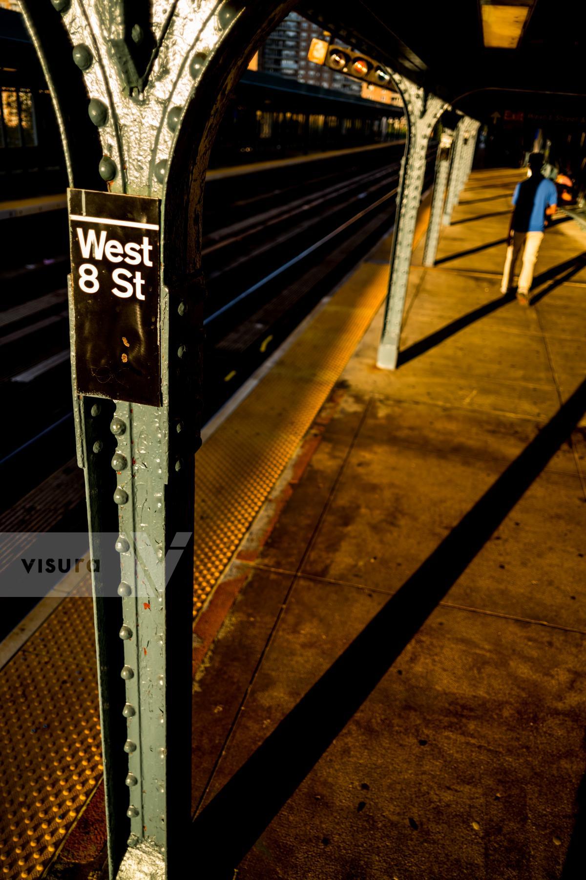 Purchase West 8th Street Subway Station 190915282 by Kenneth Nelson