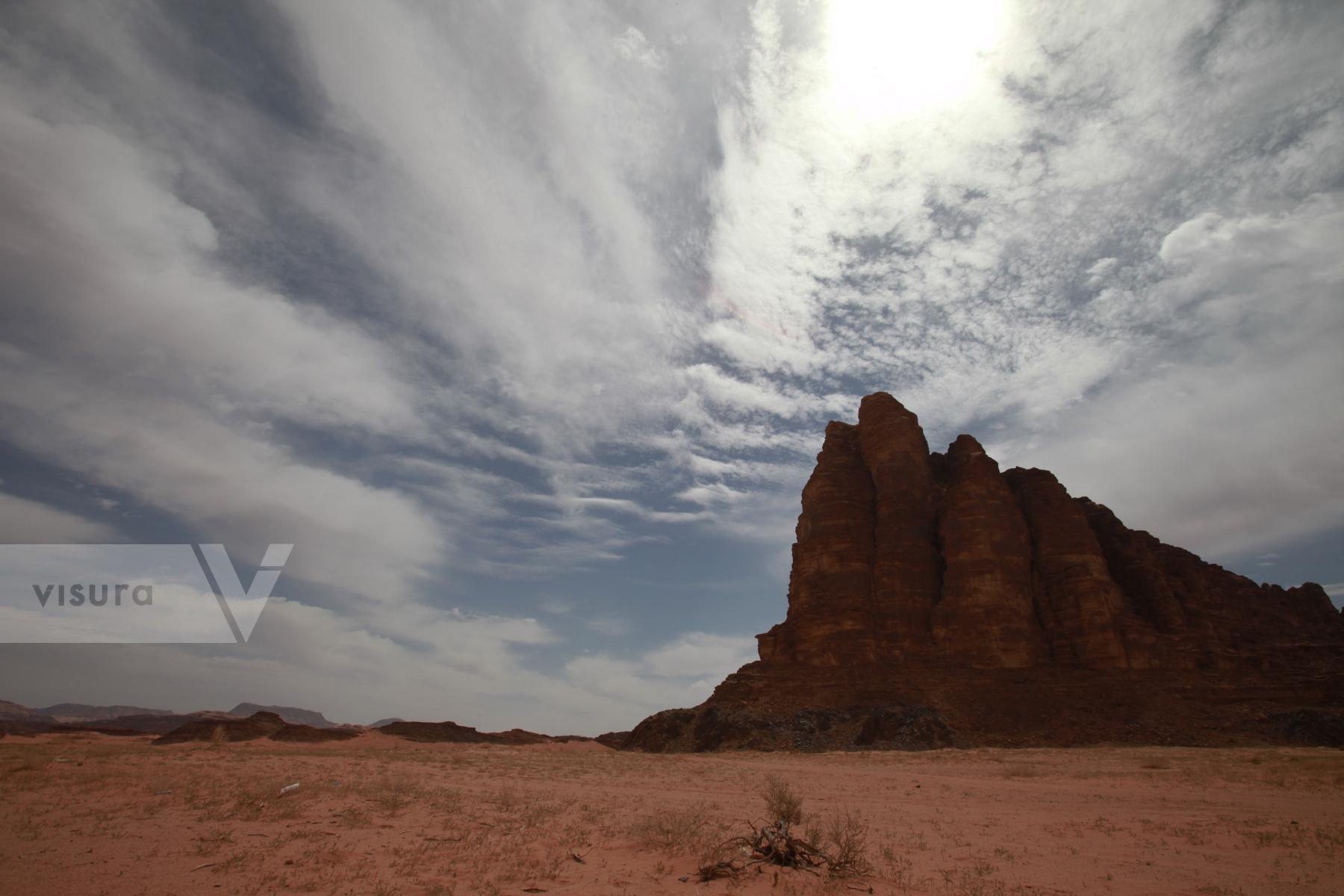 Purchase The Seven Pillars of Wisdom in Wadi Rum, Jordan  by Hannah Kozak