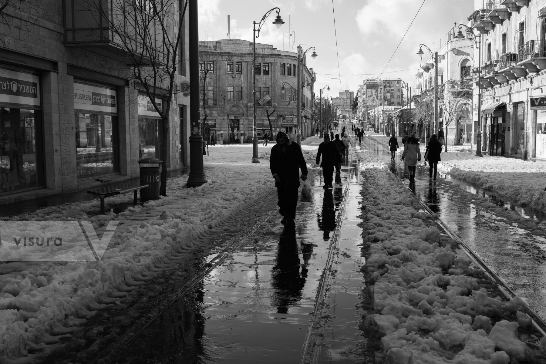 Purchase Snow in Jerusalem by Victor Bezrukov