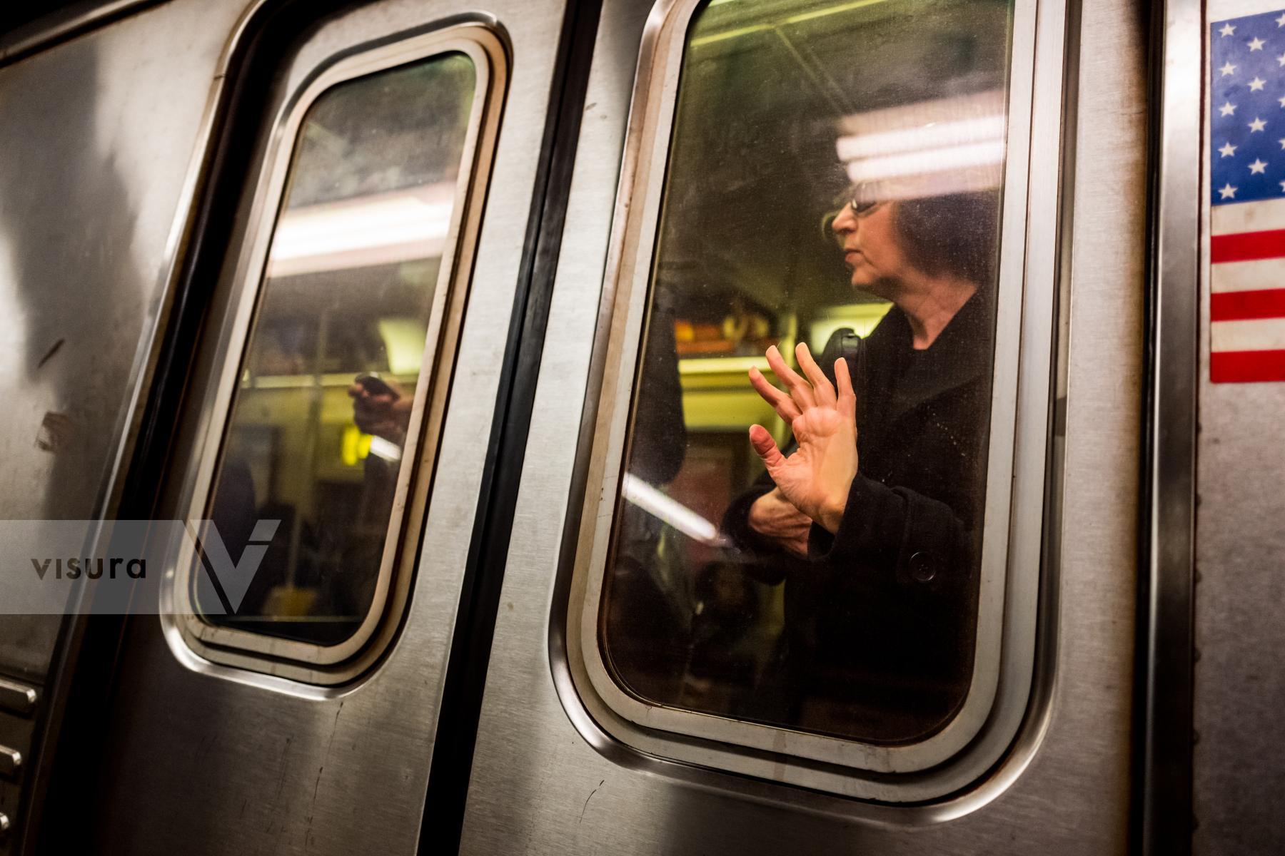Purchase Subway Straphangers 160322464 by Kenneth Nelson
