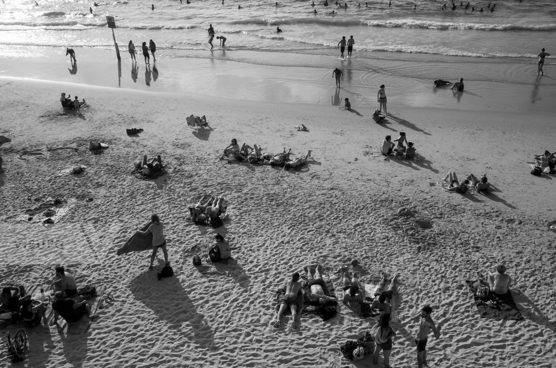 Purchase Sea season, beach of Tel Aviv by Victor Bezrukov