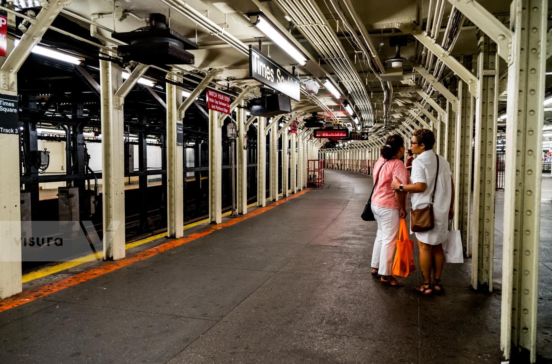 Purchase Times Square Subway Station 180902230 by Kenneth Nelson