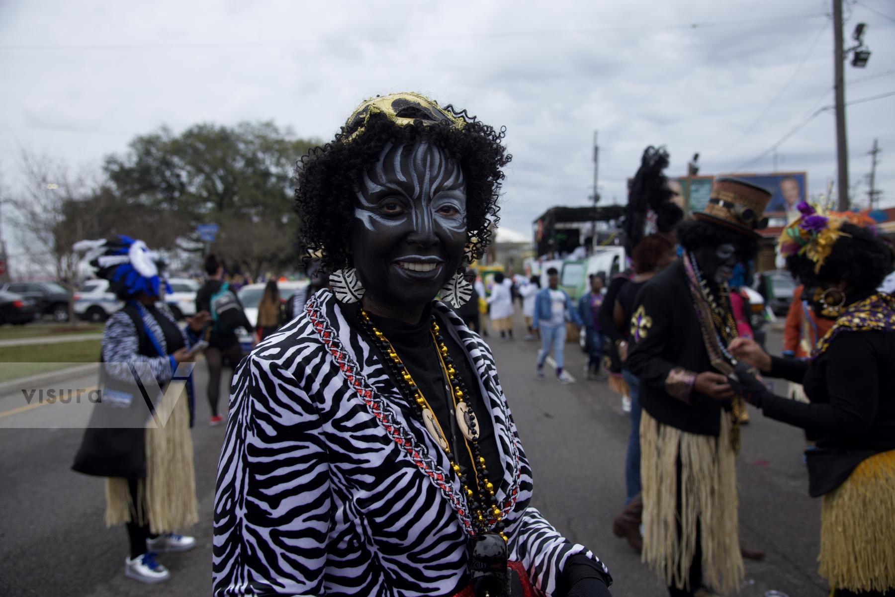 Purchase New Orleans Mardi Gras by Sokari Ekine