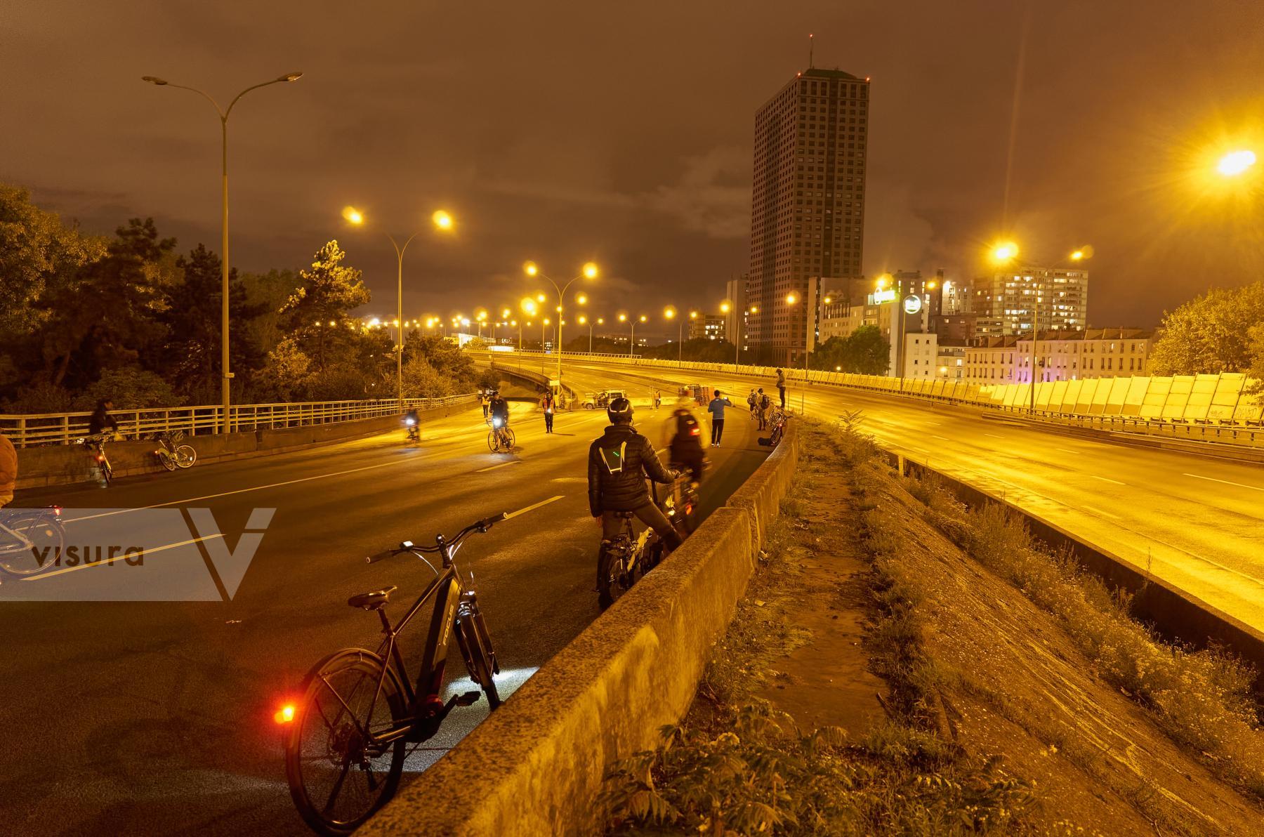 Purchase Cycling on the Paris ringroad by Remon Haazen