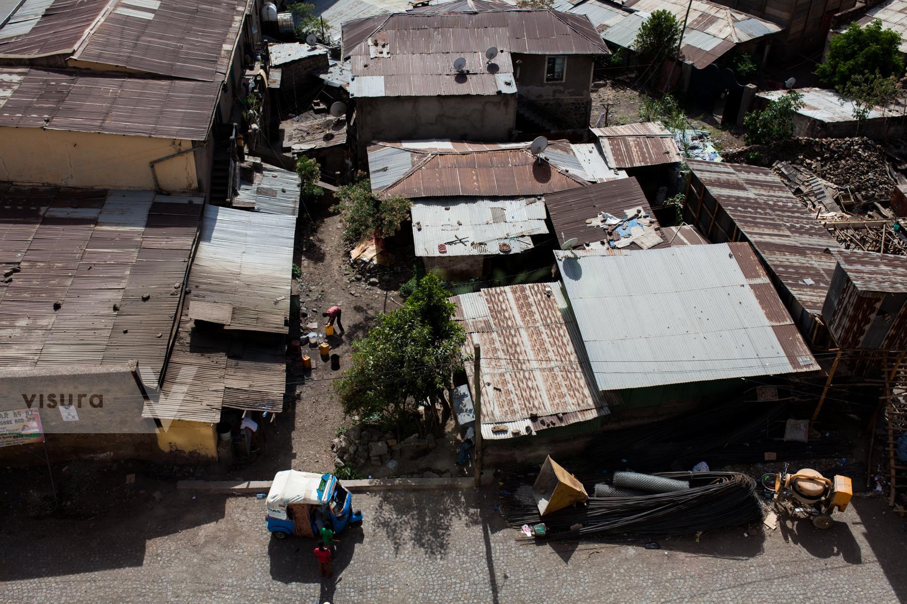 Purchase Gonder slums, Ethiopia by Victor Bezrukov