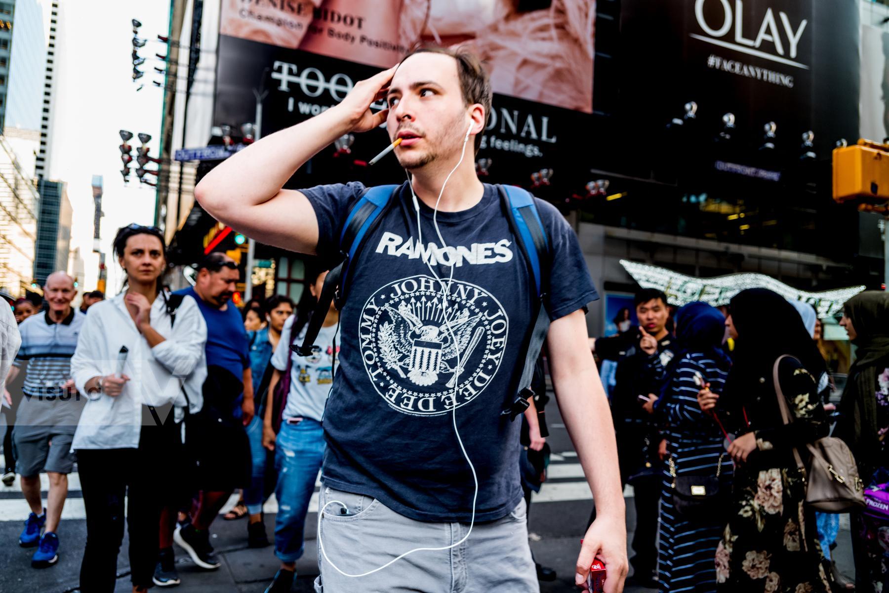 Purchase Streets of Times Square 180824611 by Kenneth Nelson