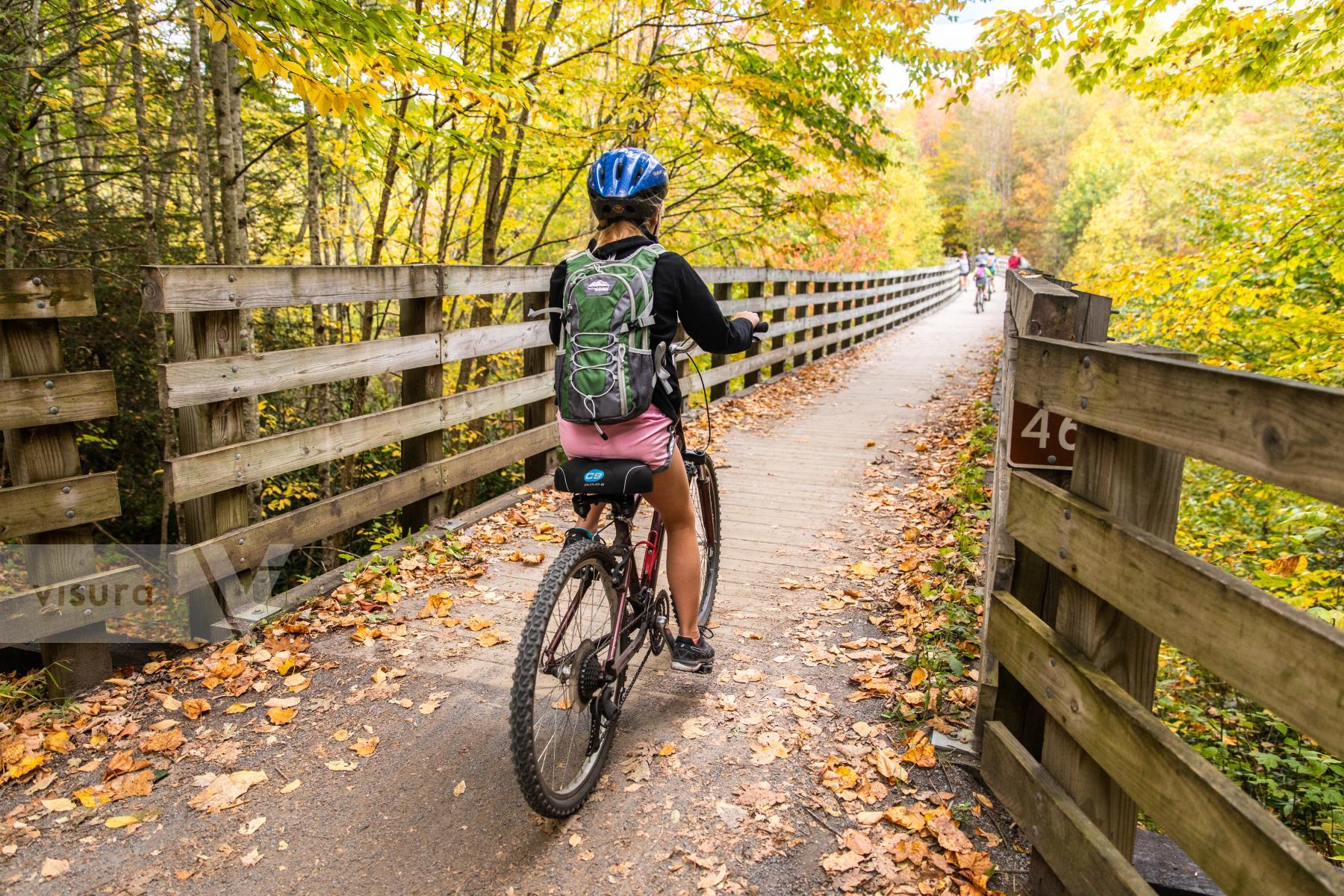 Purchase Downhill Bike Trail in Virginia is a Fun Fall Family Activity by Katie Linsky Shaw