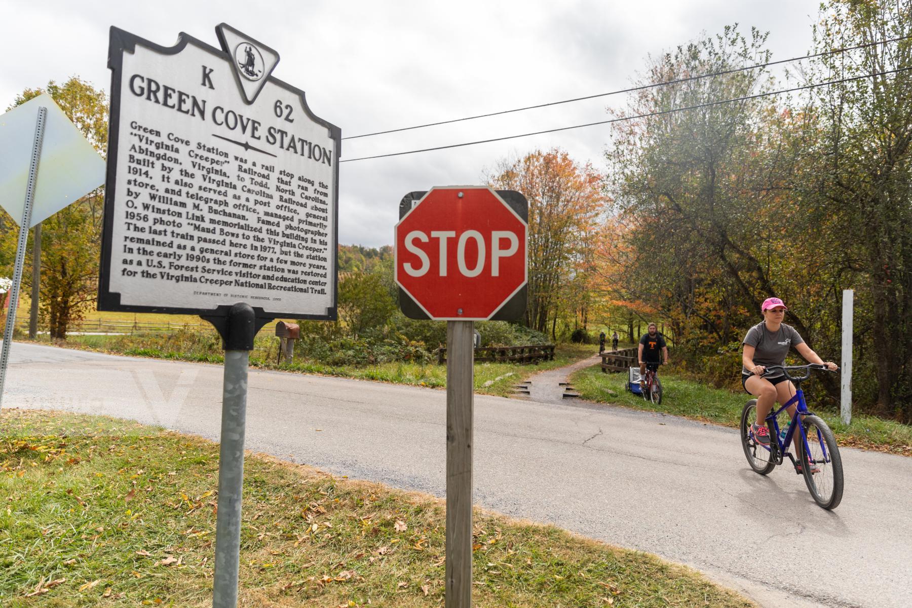 Purchase Riding along the Virginia Creeper Trail by Katie Linsky Shaw