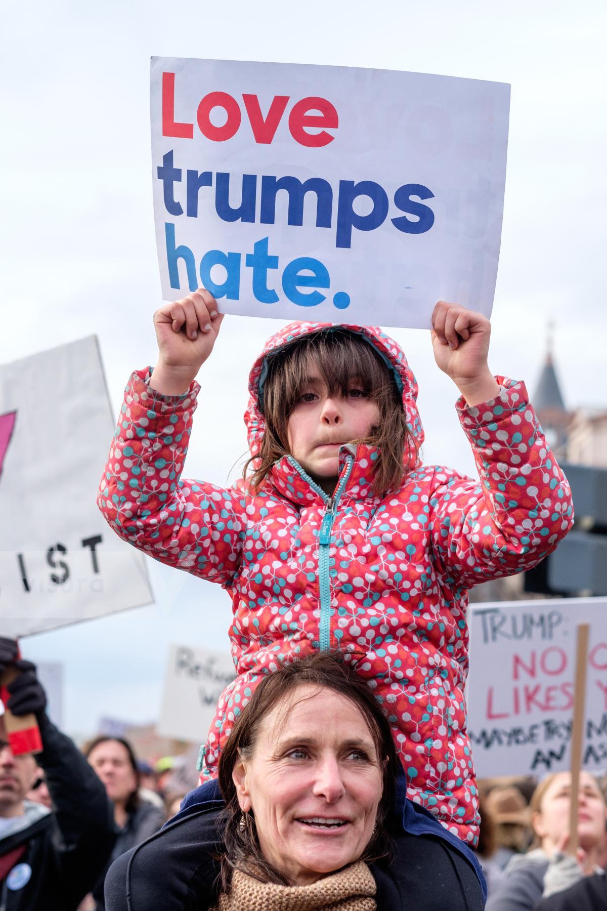 Purchase Anti-Immigration Ban Rally by Carla Cioffi