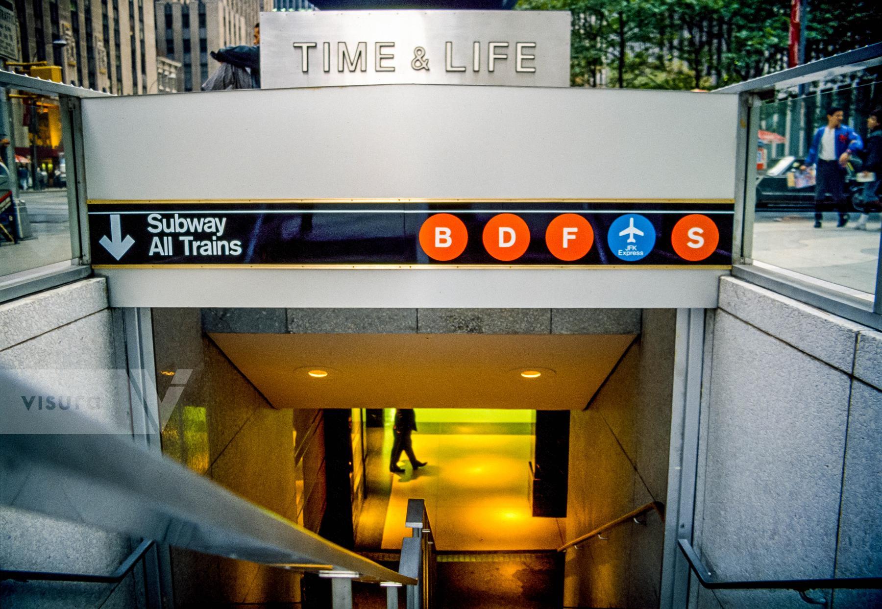 Purchase Subway Entrance 881010234 by Kenneth Nelson