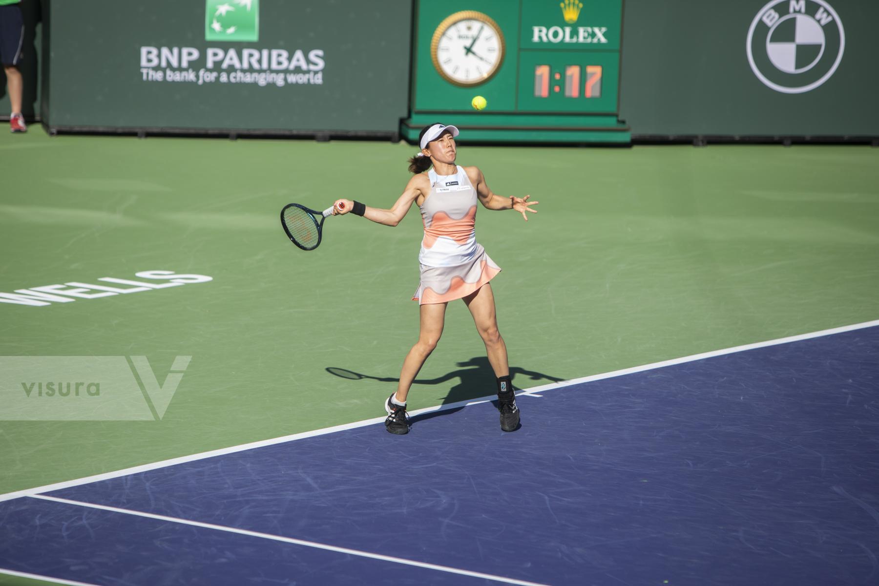 Purchase Women's Doubles at BNP Paribas Open by Katie Linsky Shaw