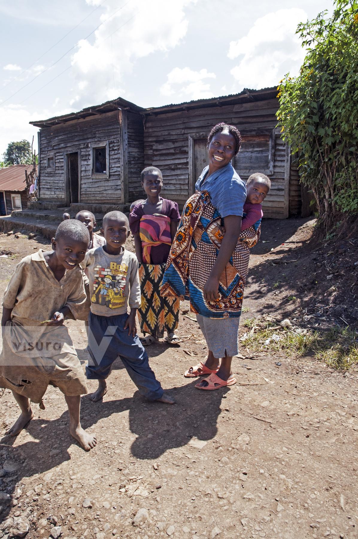 Purchase Family Outting In Ituri Province by Tish Lampert