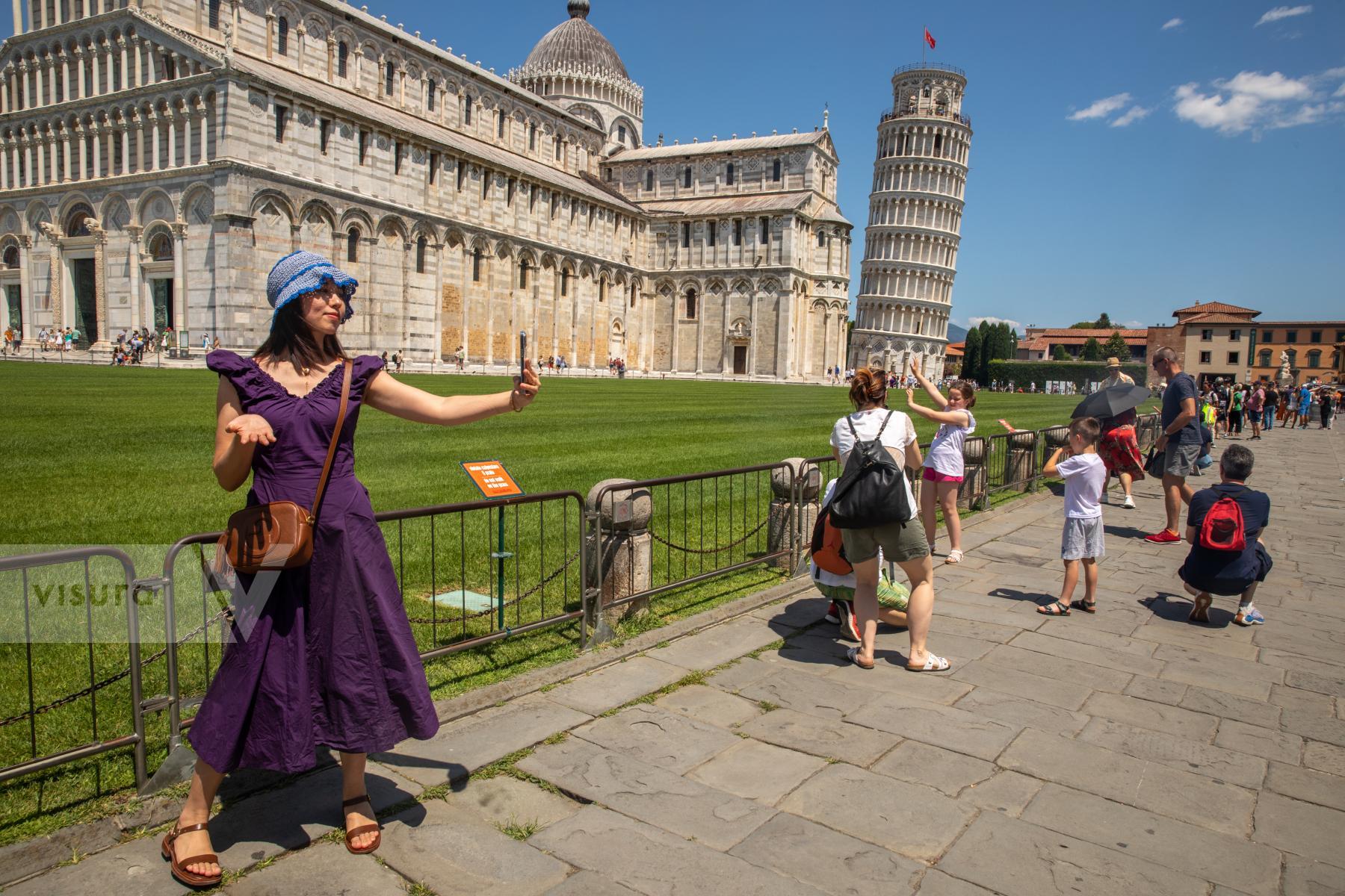 Purchase Selfies at the Leaning Tower of Pisa by Katie Linsky Shaw